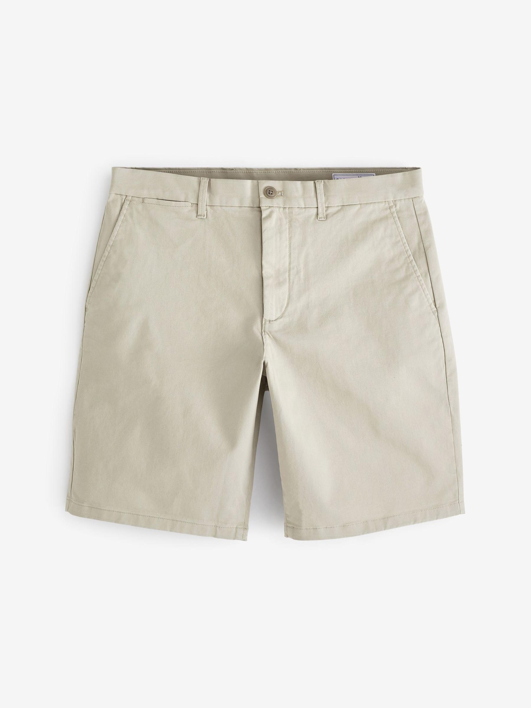 Beige 10" Vintage Chino Shorts - Image 4 of 4