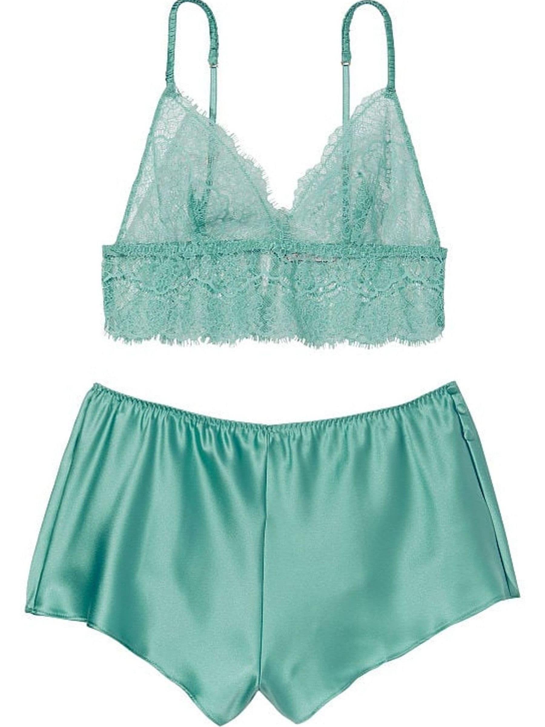 Parasail Green Lace Cami Set - Image 3 of 3