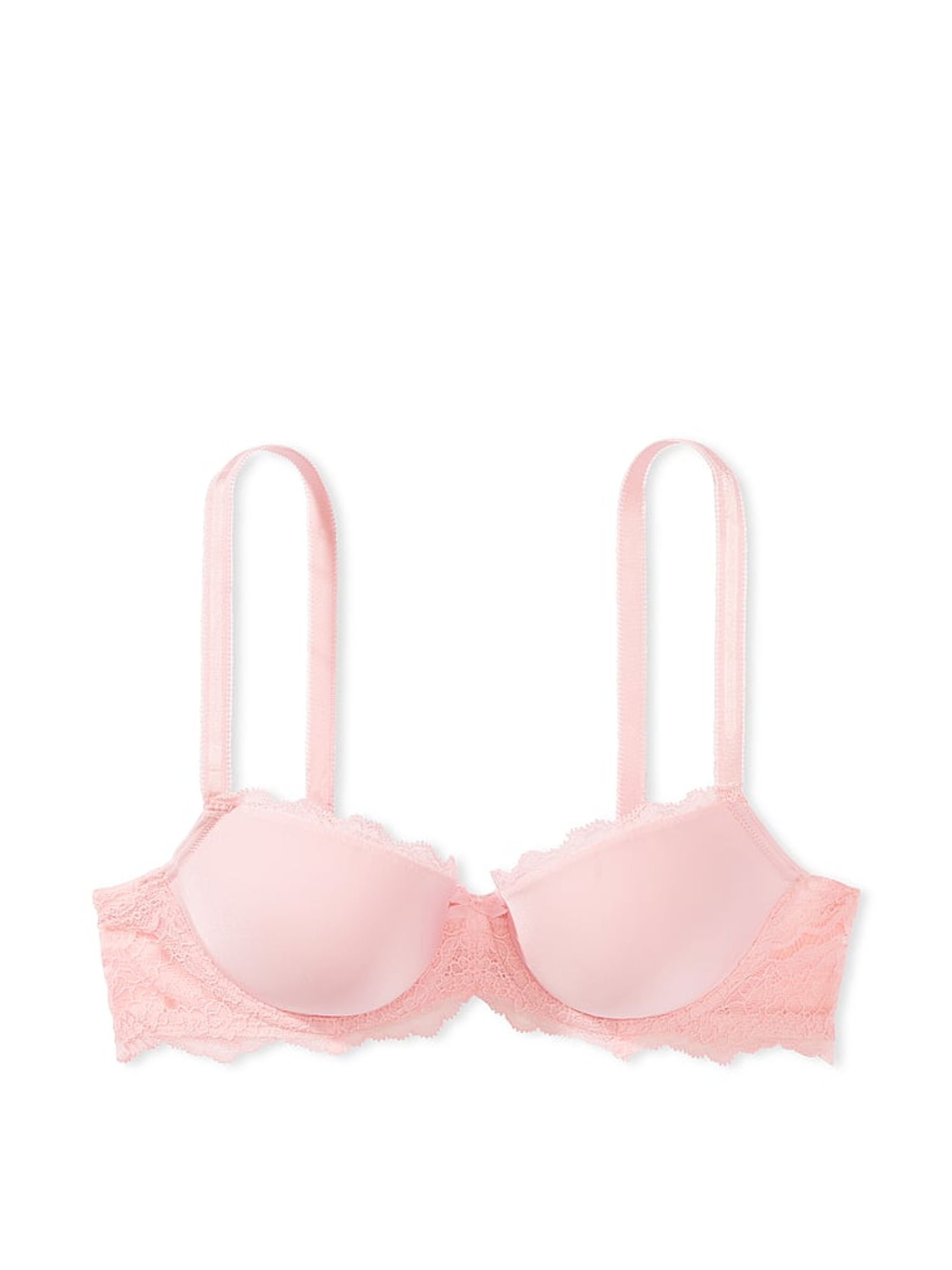 Pretty Blossom Pink Smooth Lightly Lined Demi Bra - Image 3 of 3