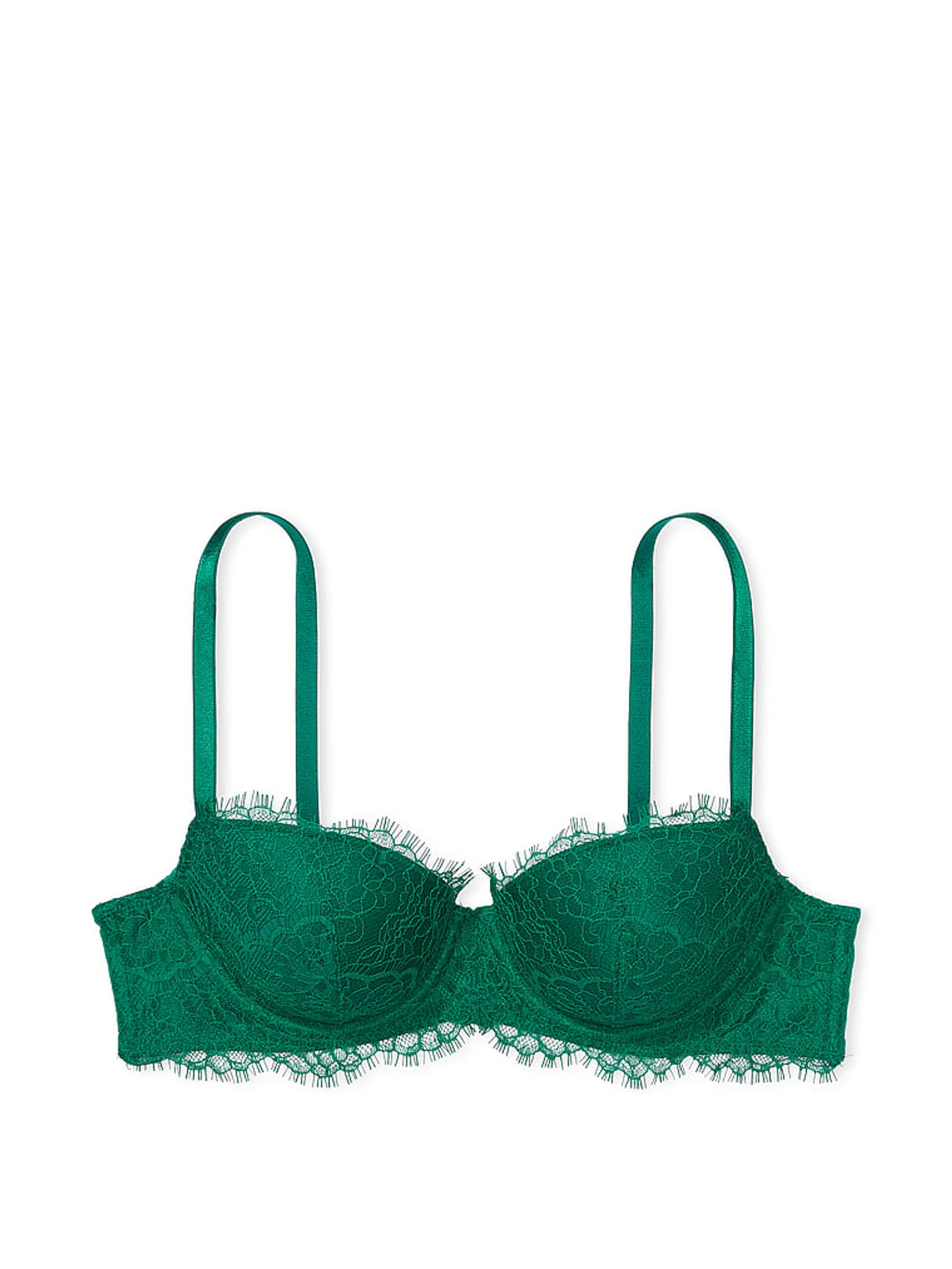 Spruce Green Lace Lightly Lined Full Cup Bra - Image 3 of 3