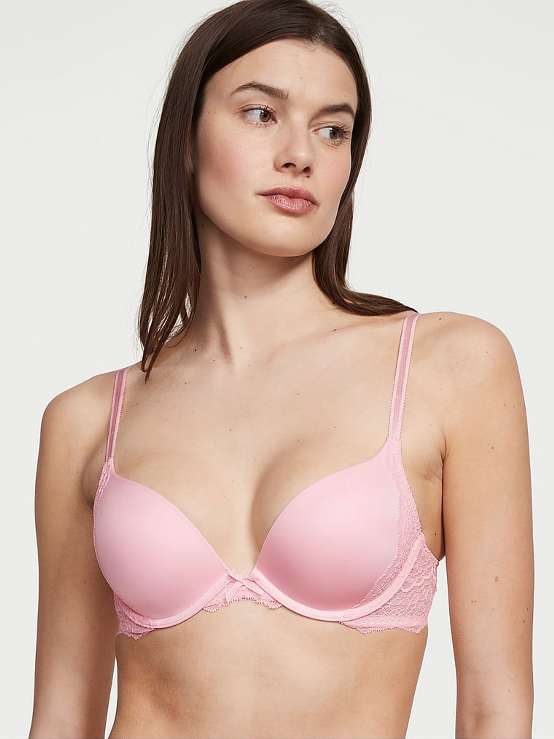 Pretty Blossom Pink Smooth Push Up Bra - Image 1 of 3