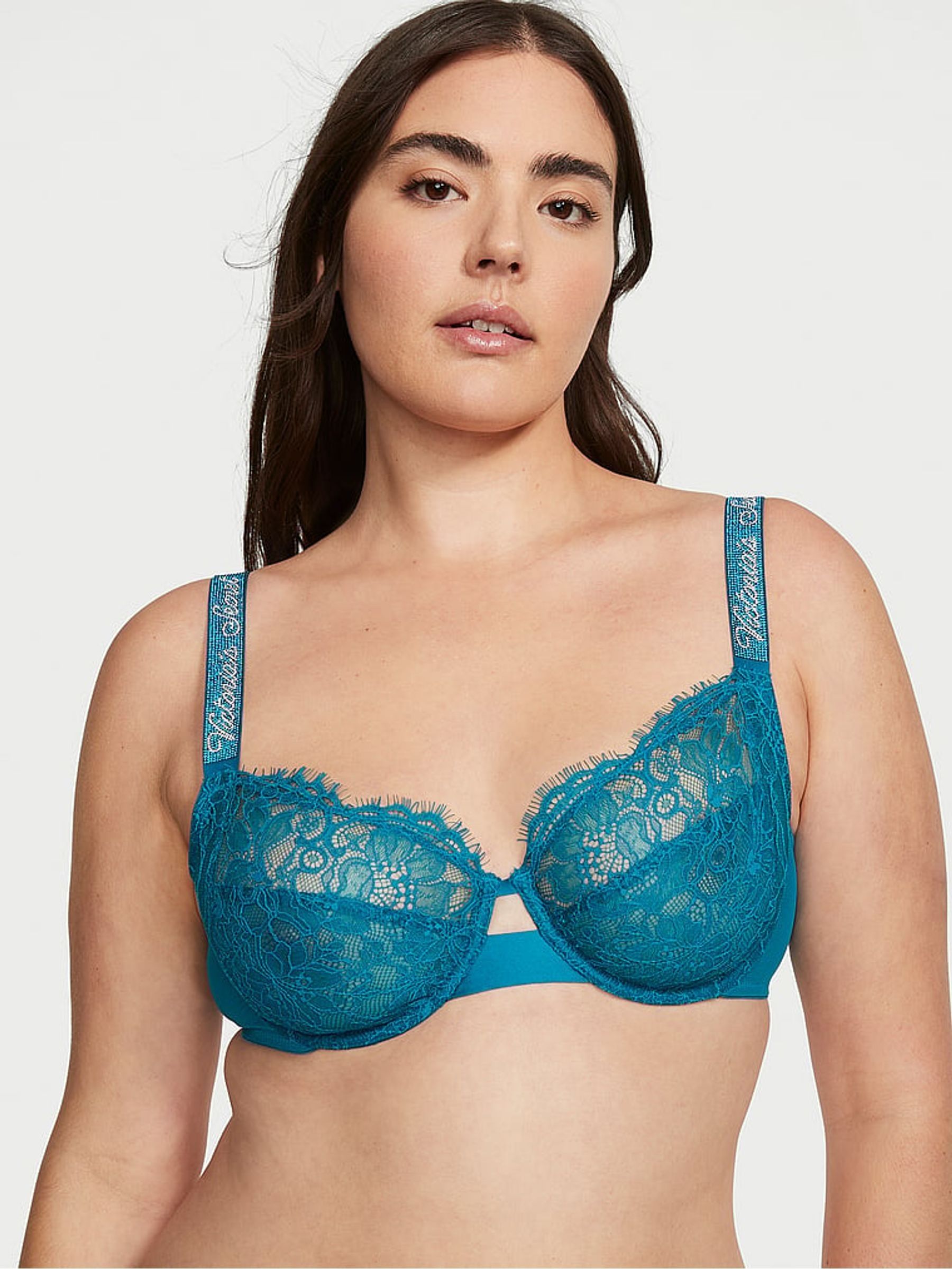 Evening Tide Blue Lace The Fabulous Full Cup Bra - Image 1 of 4