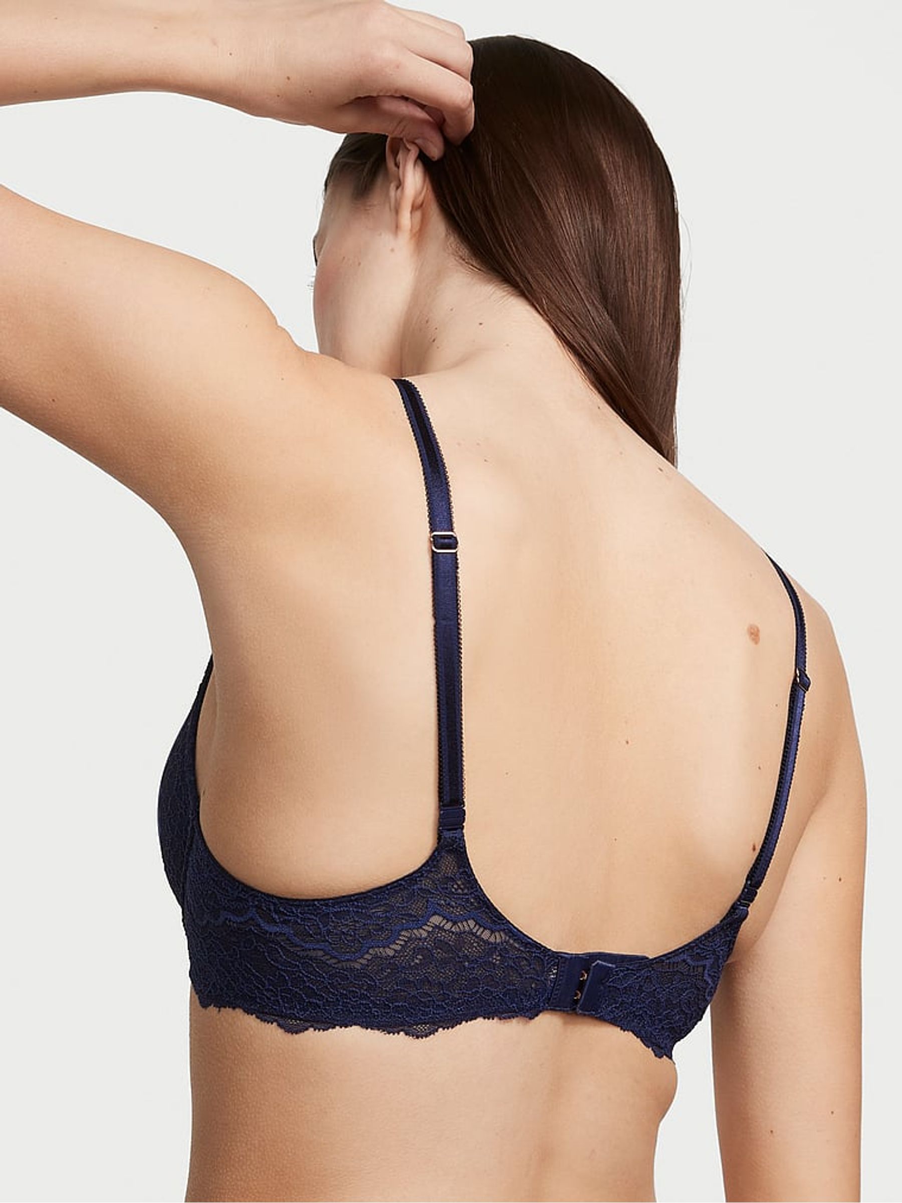 Ensign Navy Blue Smooth Push Up Bra - Image 2 of 3