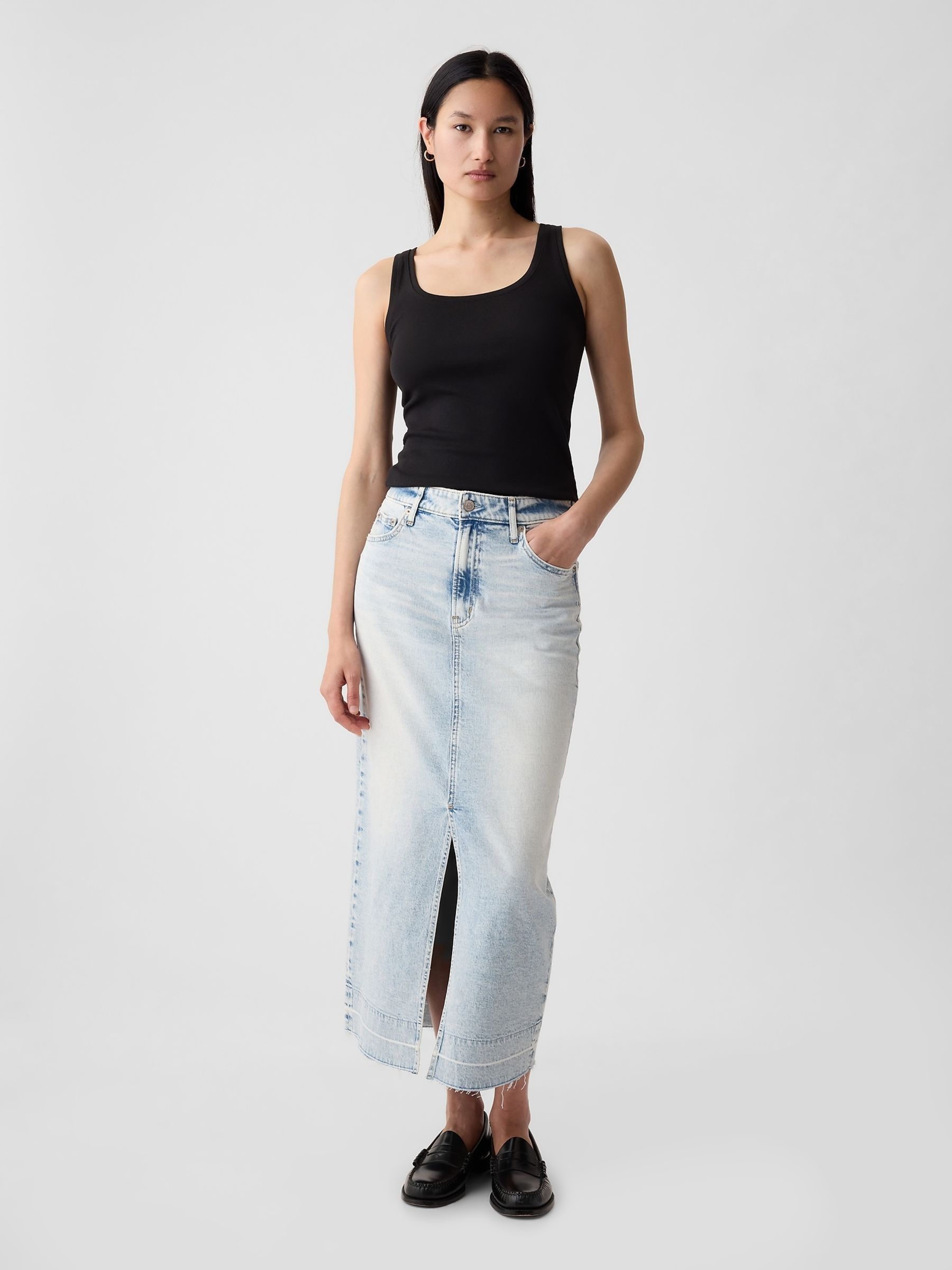 Black Modern Cotton-Modal Vest - Image 3 of 4