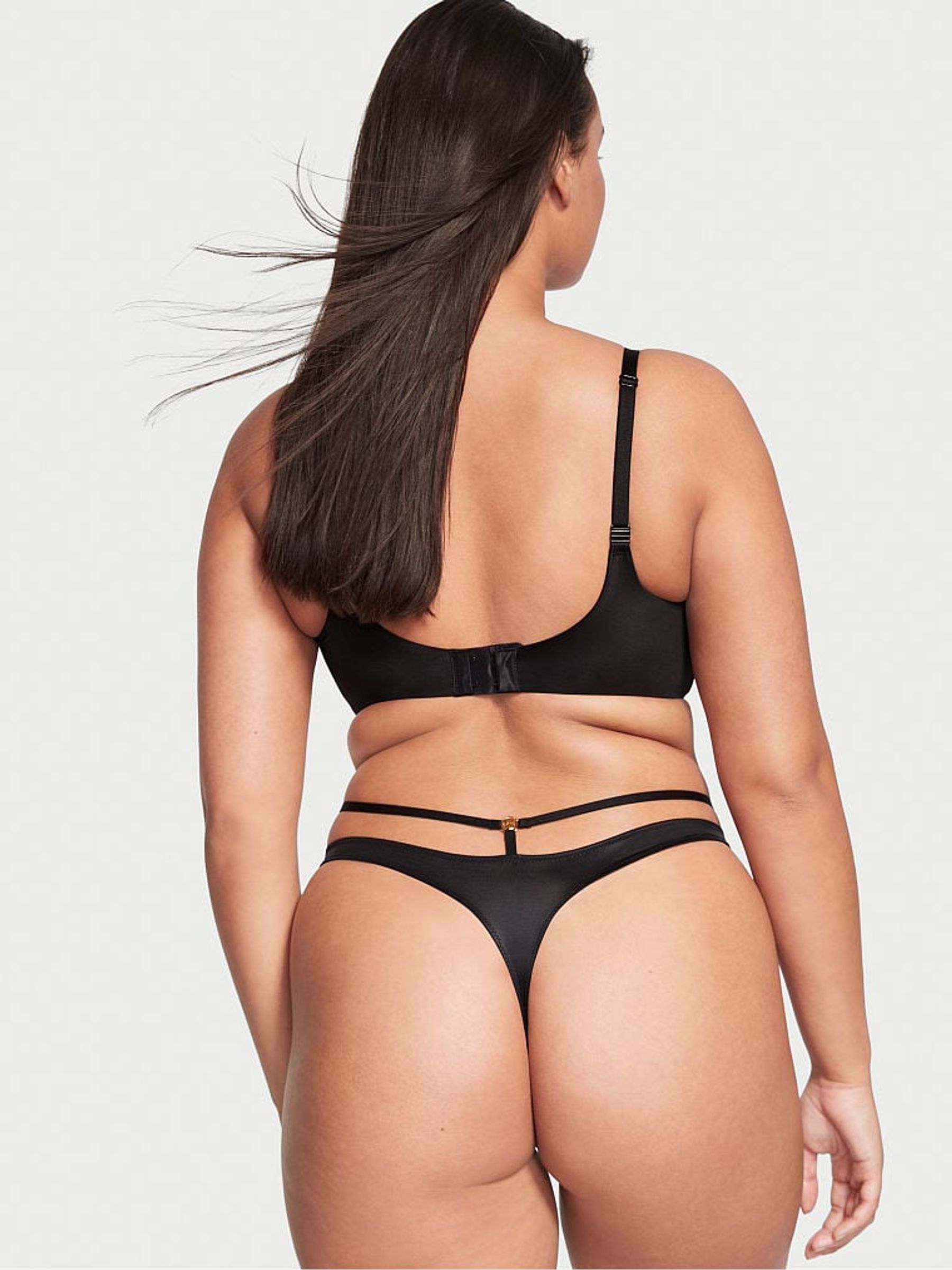 Black Thong Knickers - Image 2 of 4