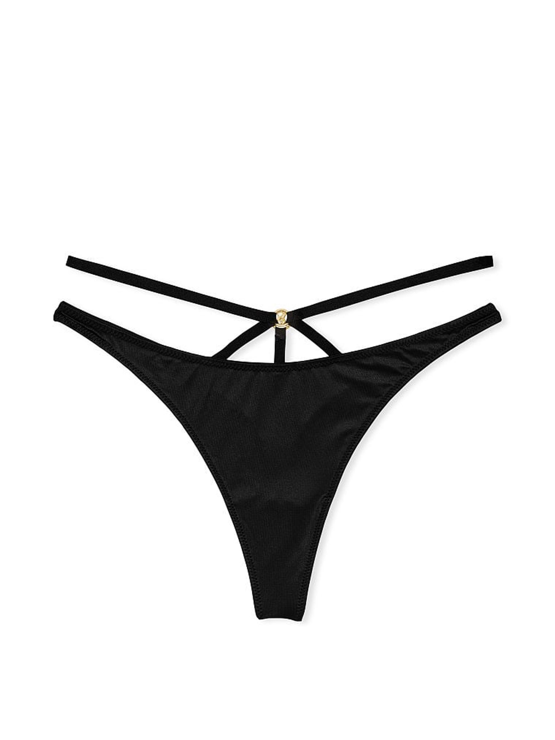 Black Thong Knickers - Image 3 of 4
