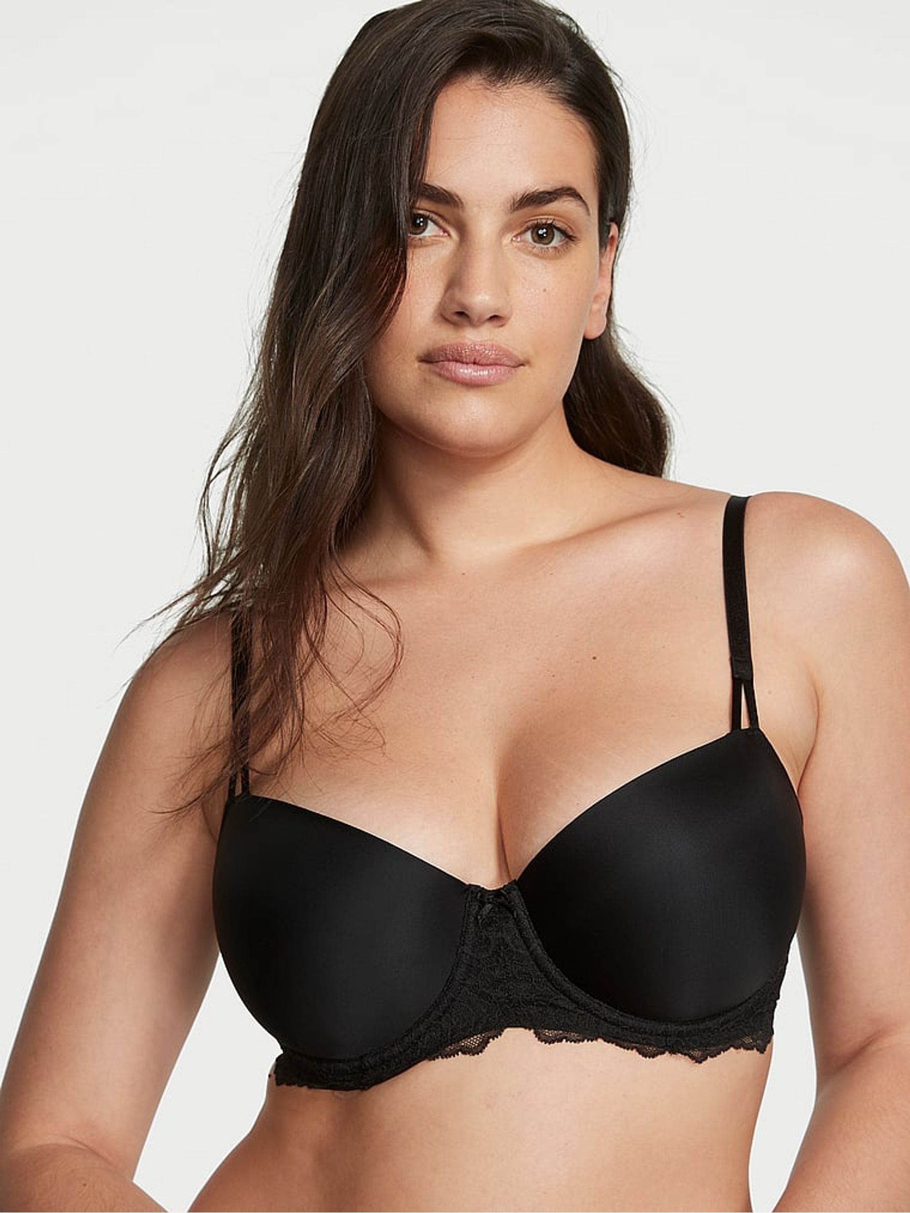 Black Demi Lightly Lined Bra - Image 1 of 3