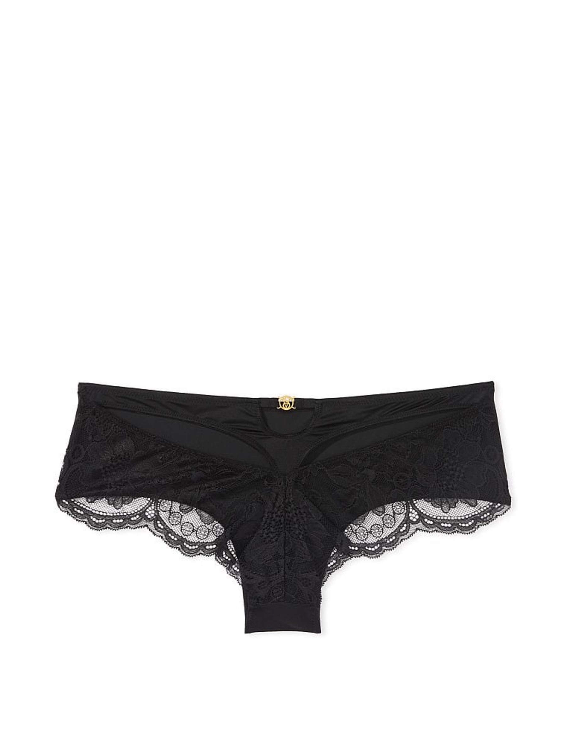 Black Smooth Back Cutout Cheeky Knickers - Image 3 of 3
