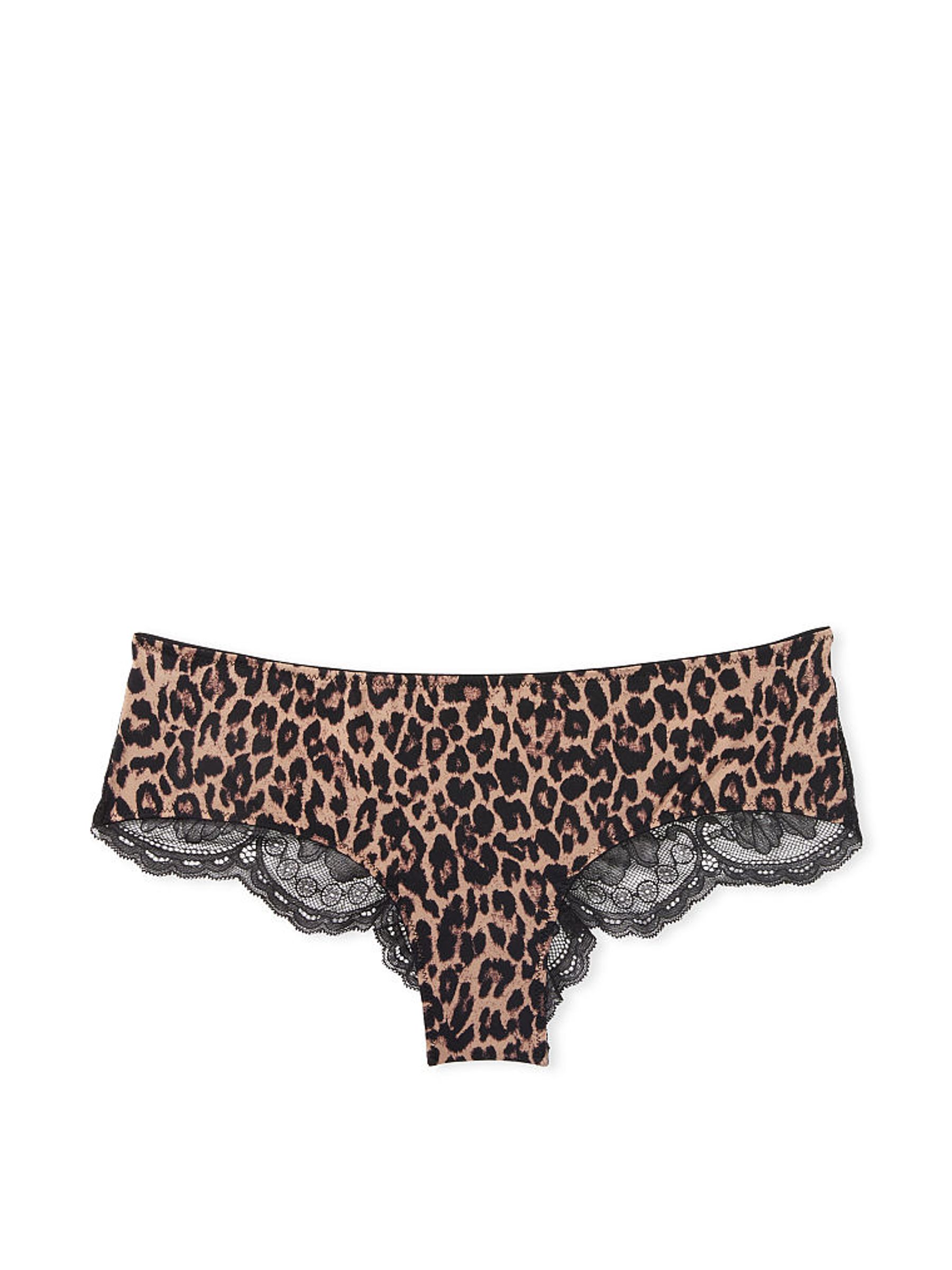 Sexy Leo Leopard Smooth Back Cutout Cheeky Knickers - Image 3 of 4