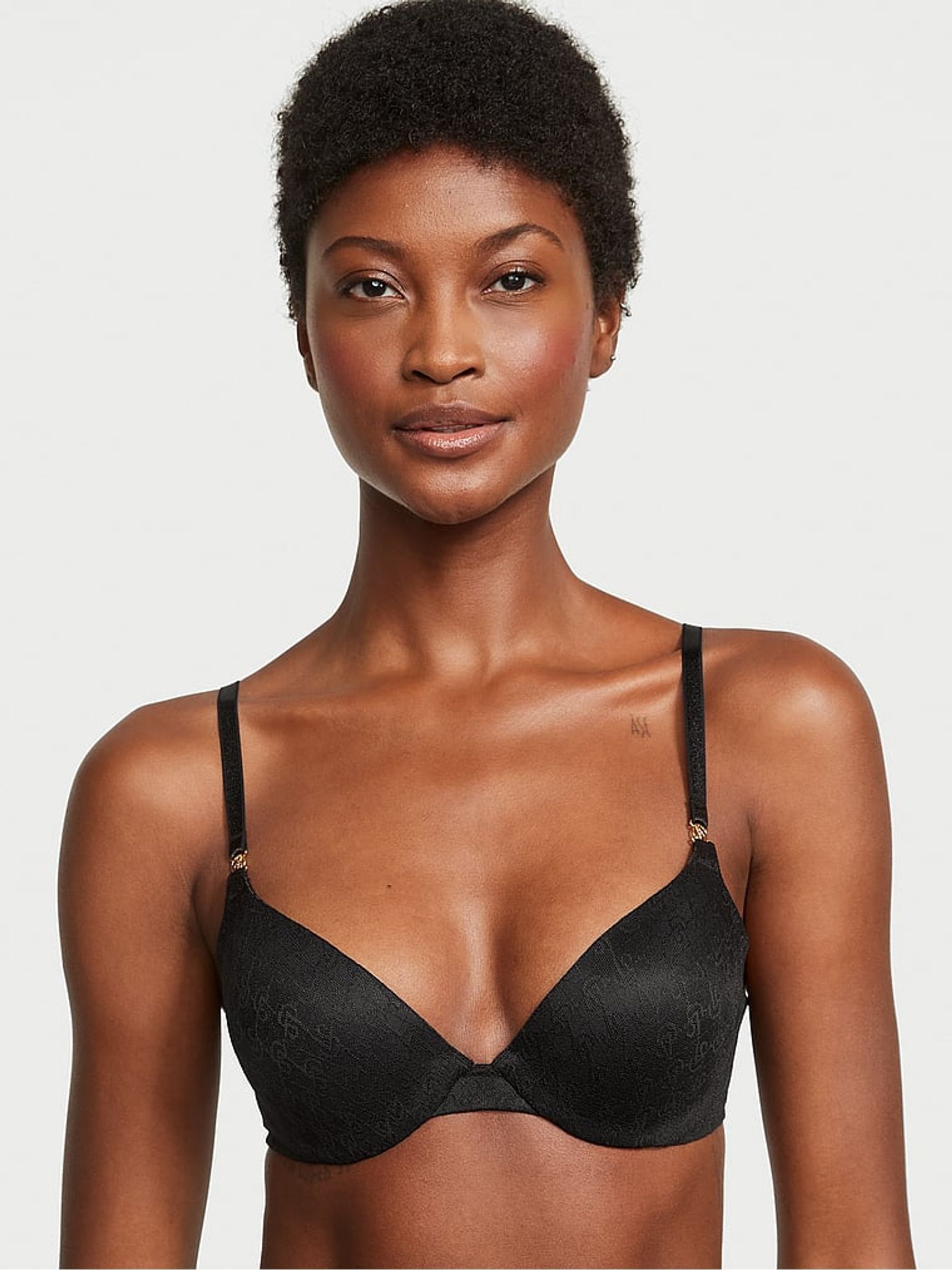 Black Lace Unlined Non Wired Corset Bra Top | Victoria's Secret UK