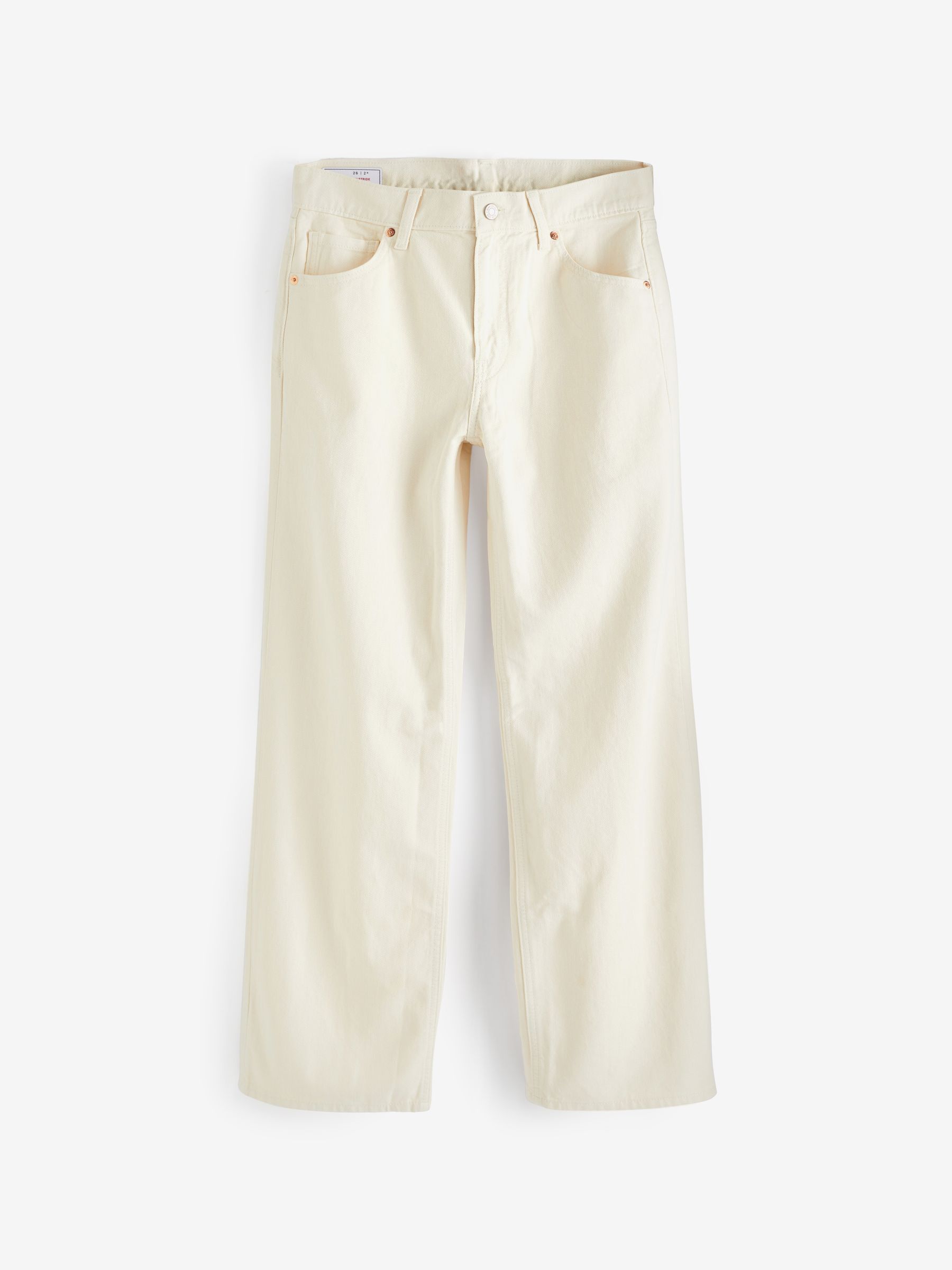 Cream Low Rise Jeans - Image 5 of 5