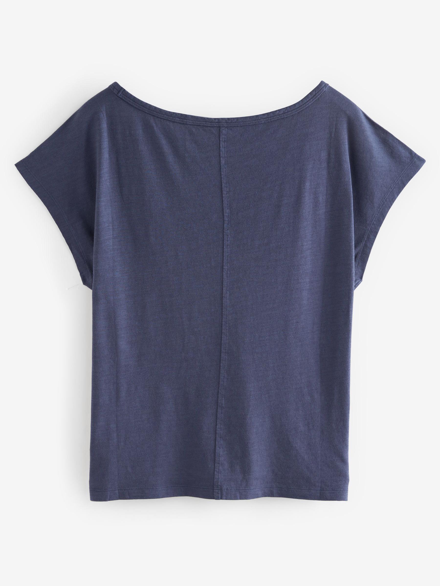 Banana Republic Blue Short Sleeve Crew Neck T-Shirt - Image 2 of 3