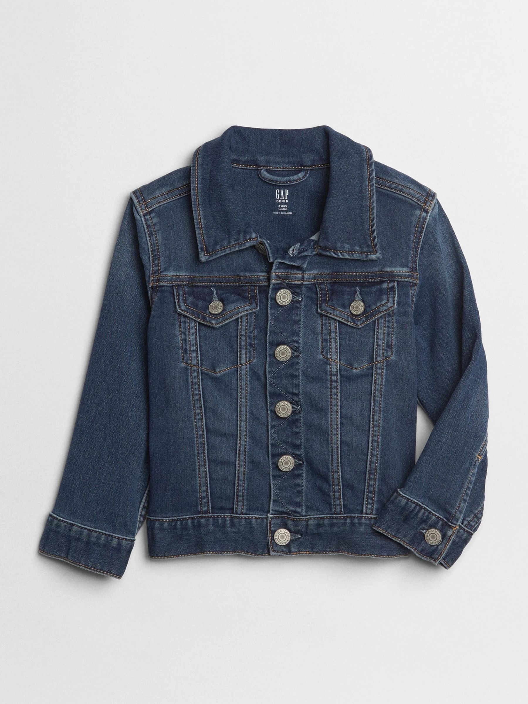 Blue Icon Denim Jacket - Image 2 of 2