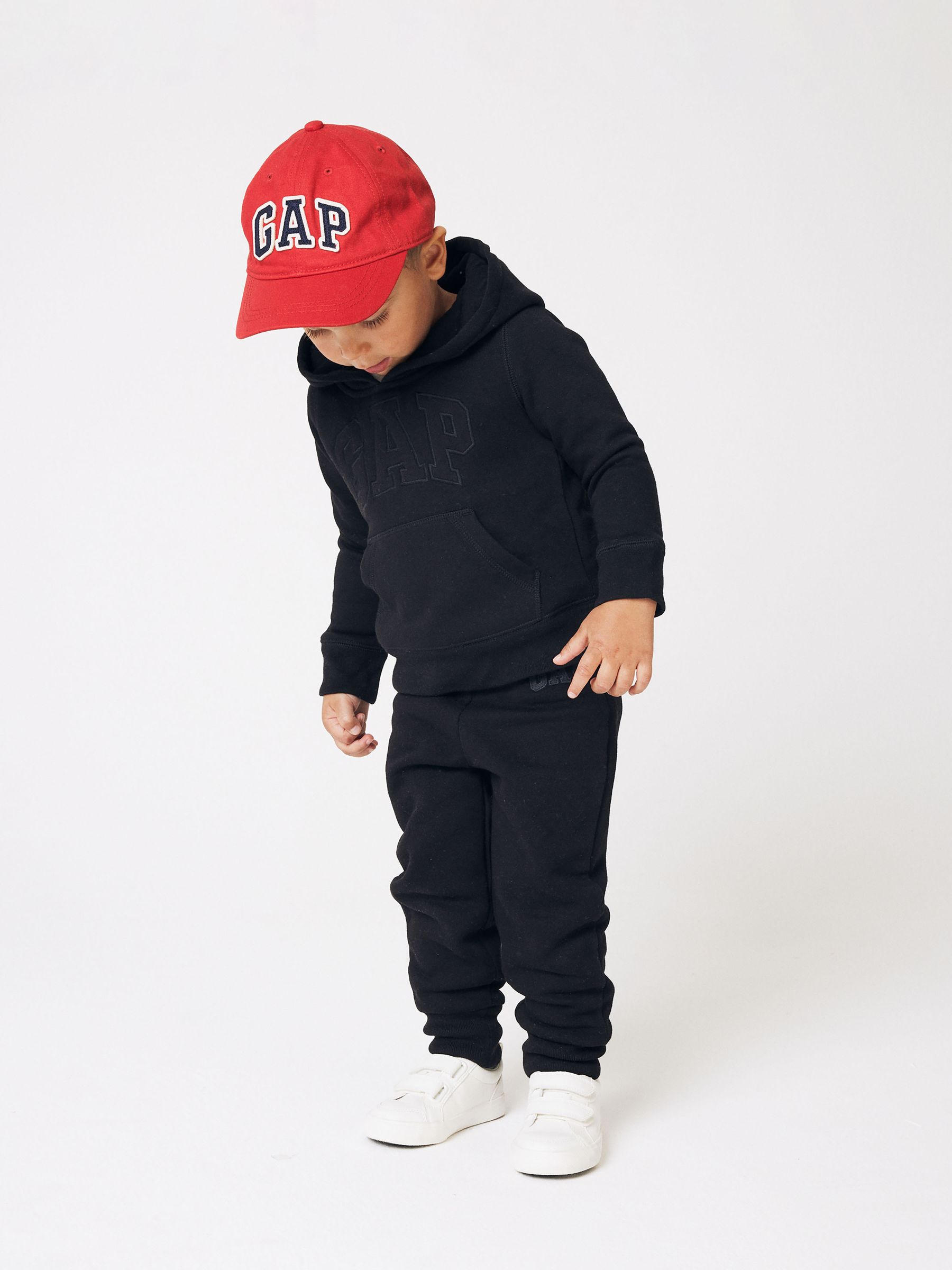 Black Logo Pull On Fleece-Lined Joggers (Newborn-5yrs) - Image 3 of 6