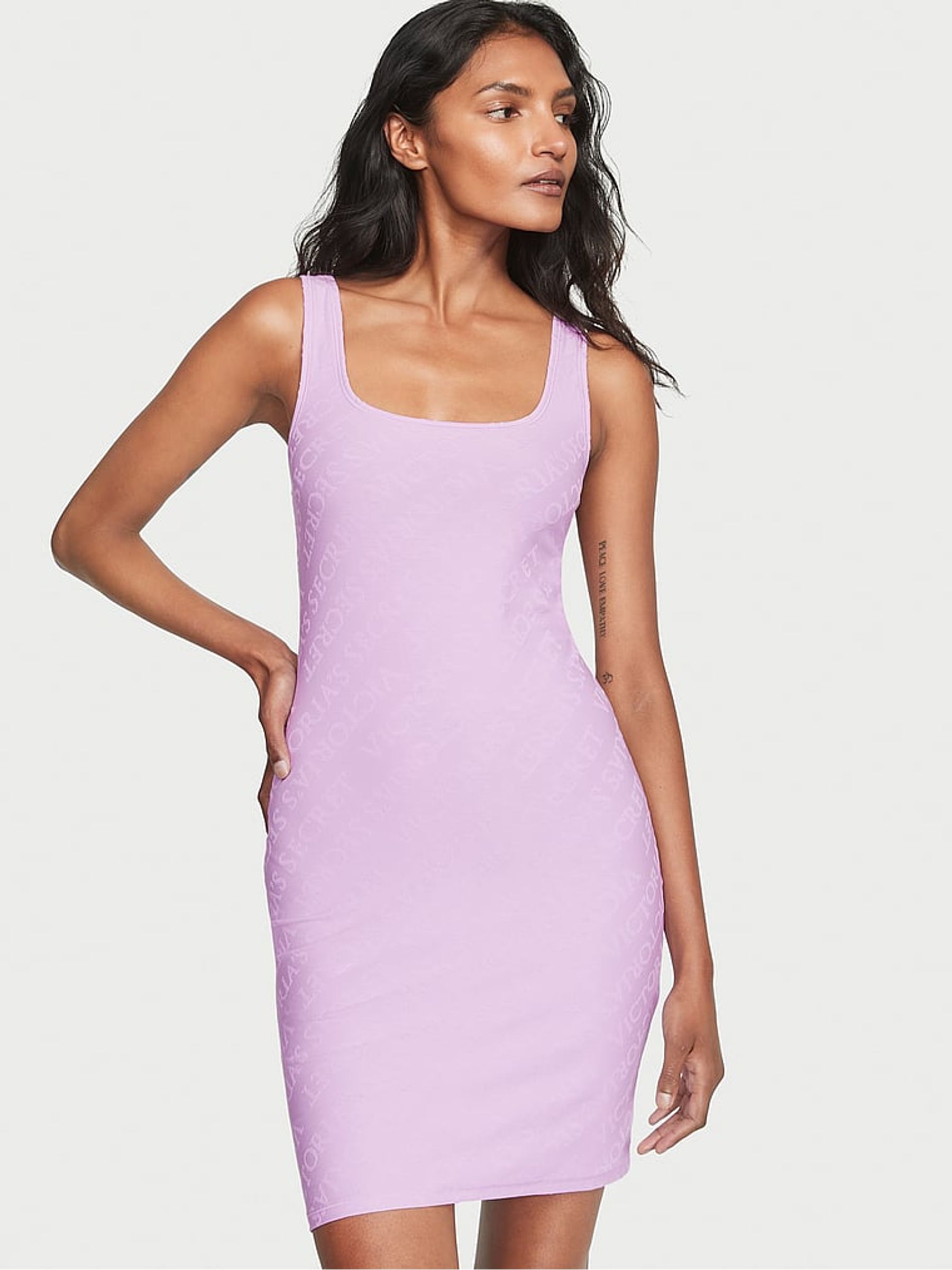 Silky Lilac Purple Tank Slip - Image 1 of 3