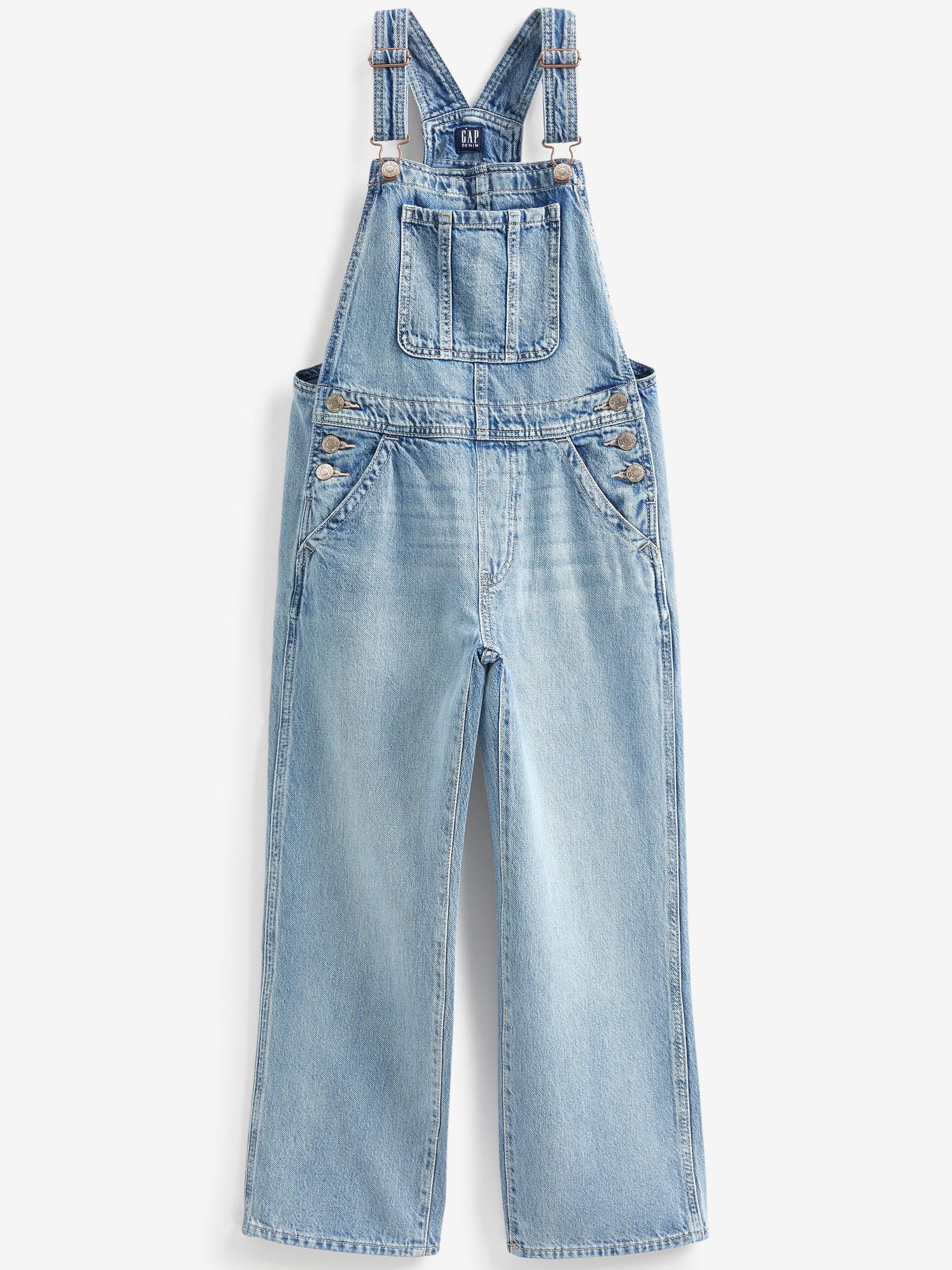 Blue Denim Overalls (4-13yrs) - Image 1 of 4