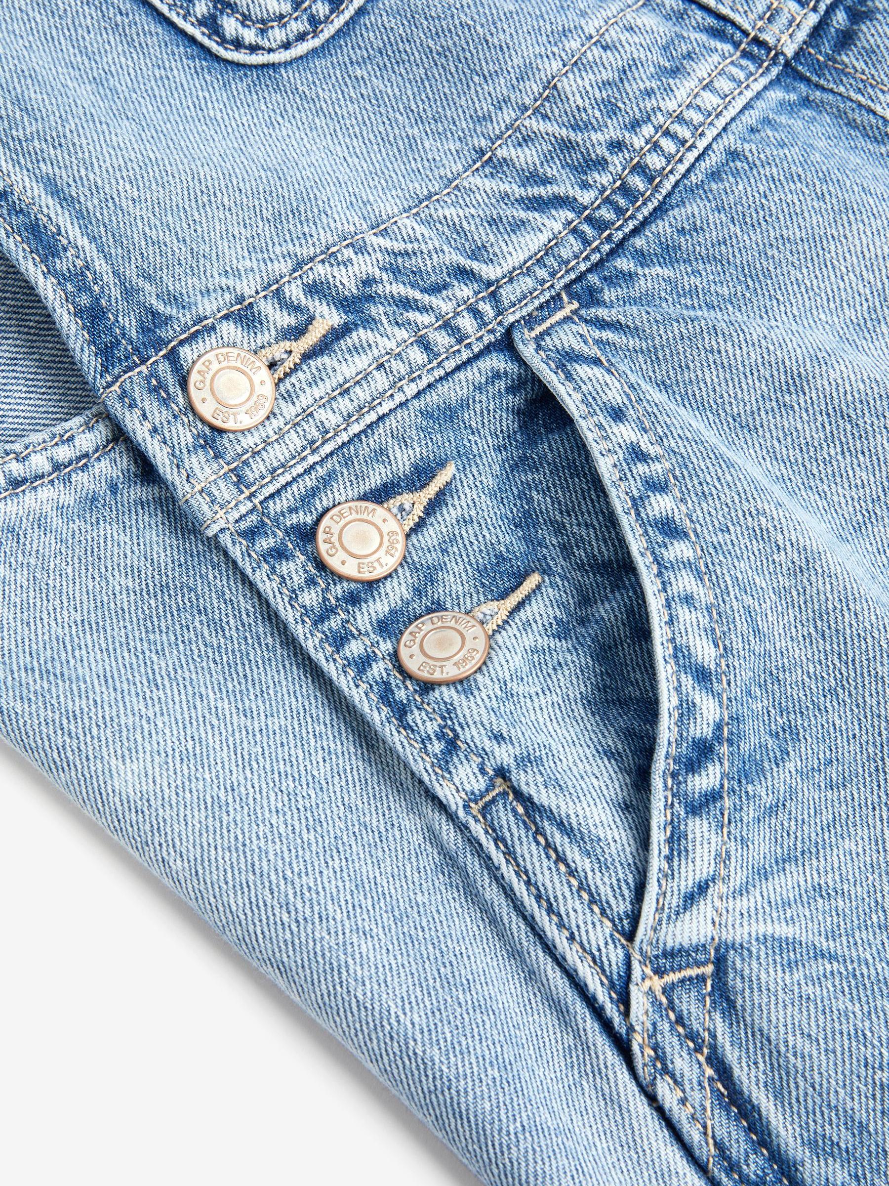 Blue Denim Overalls (4-13yrs) - Image 4 of 4
