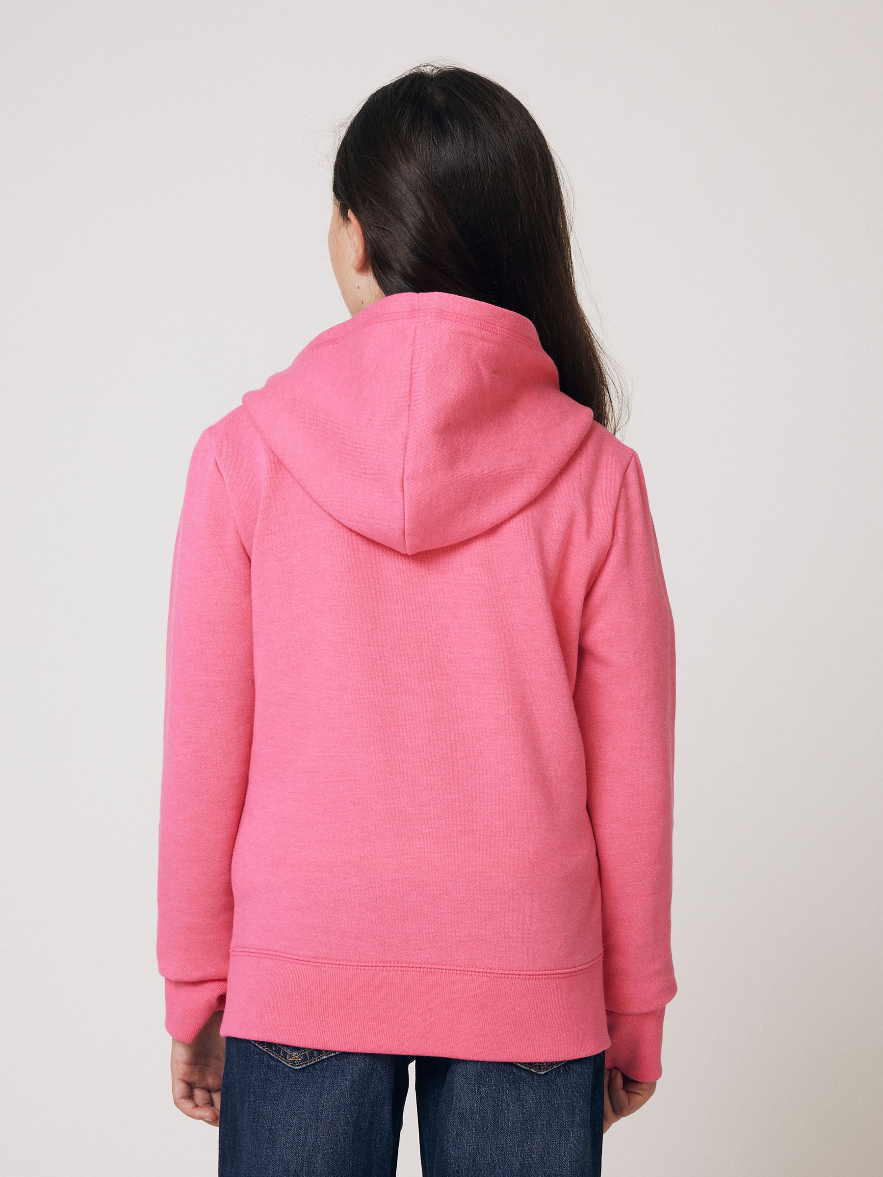 Pink Logo Zip Through Hoodie (4-13yrs) - Image 2 of 5