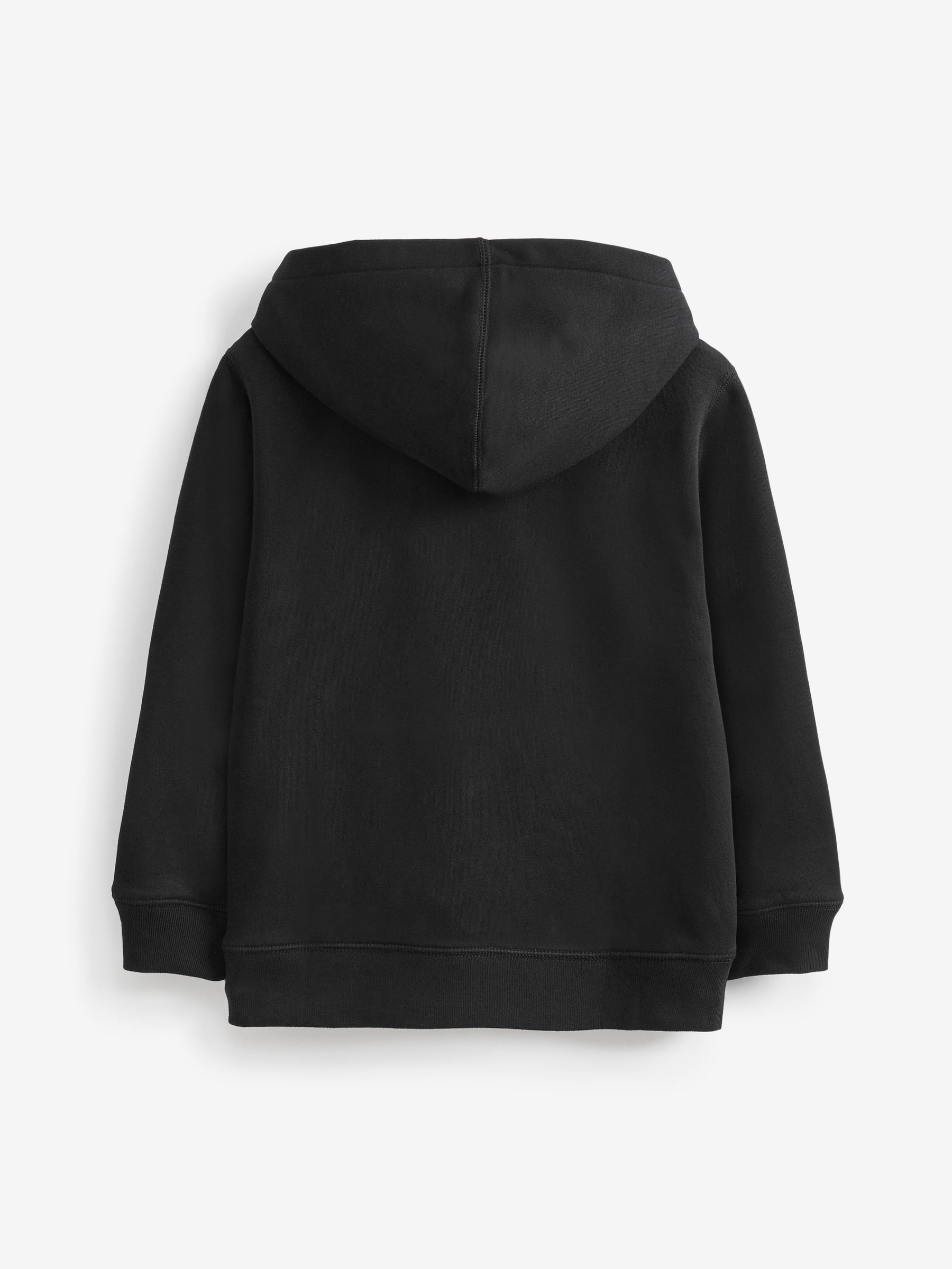 Black Logo Overhead Hoodie (4-13yrs) - Image 10 of 10
