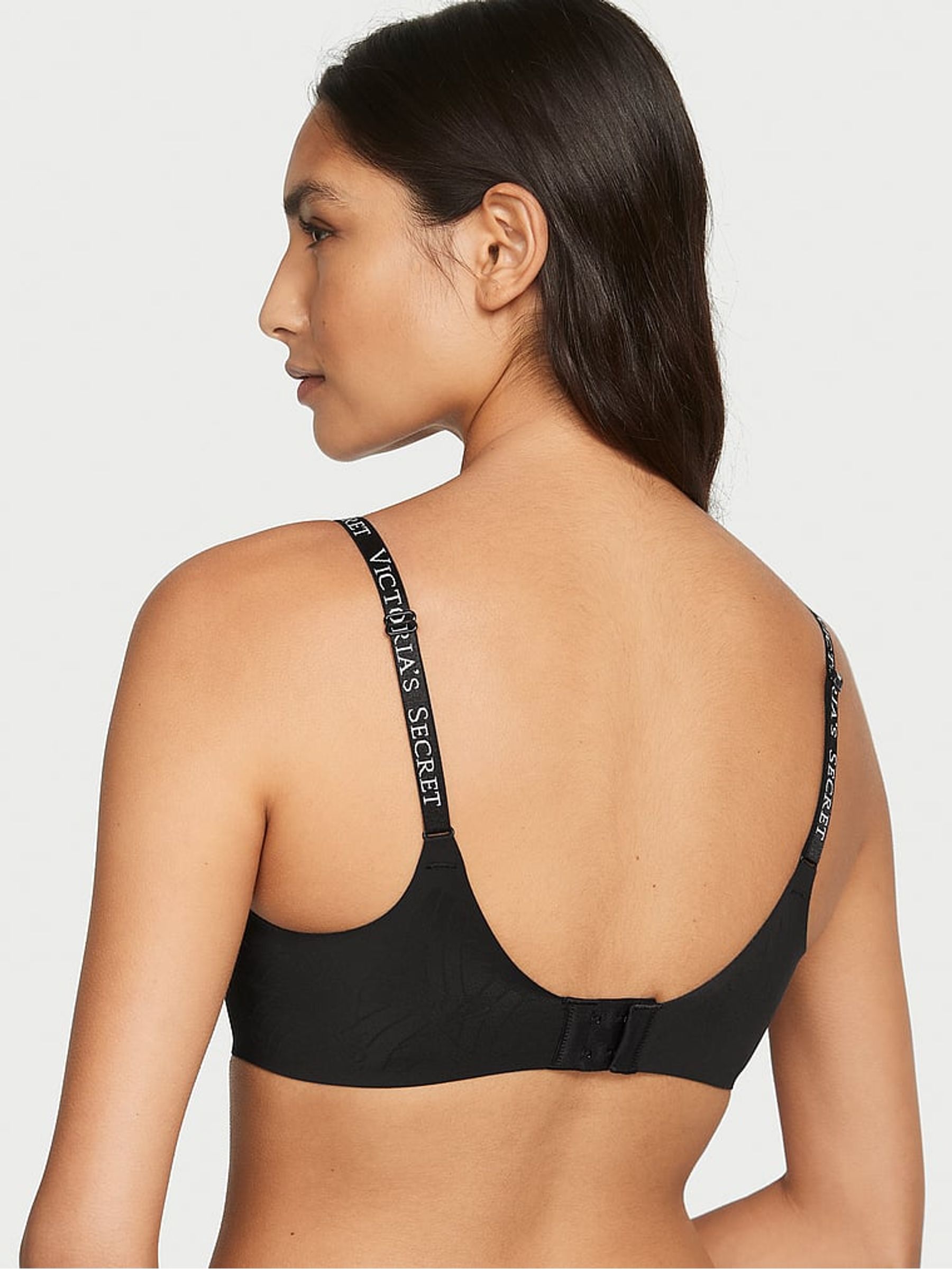 Black Lightly Lined Lounge Bralette - Image 2 of 3