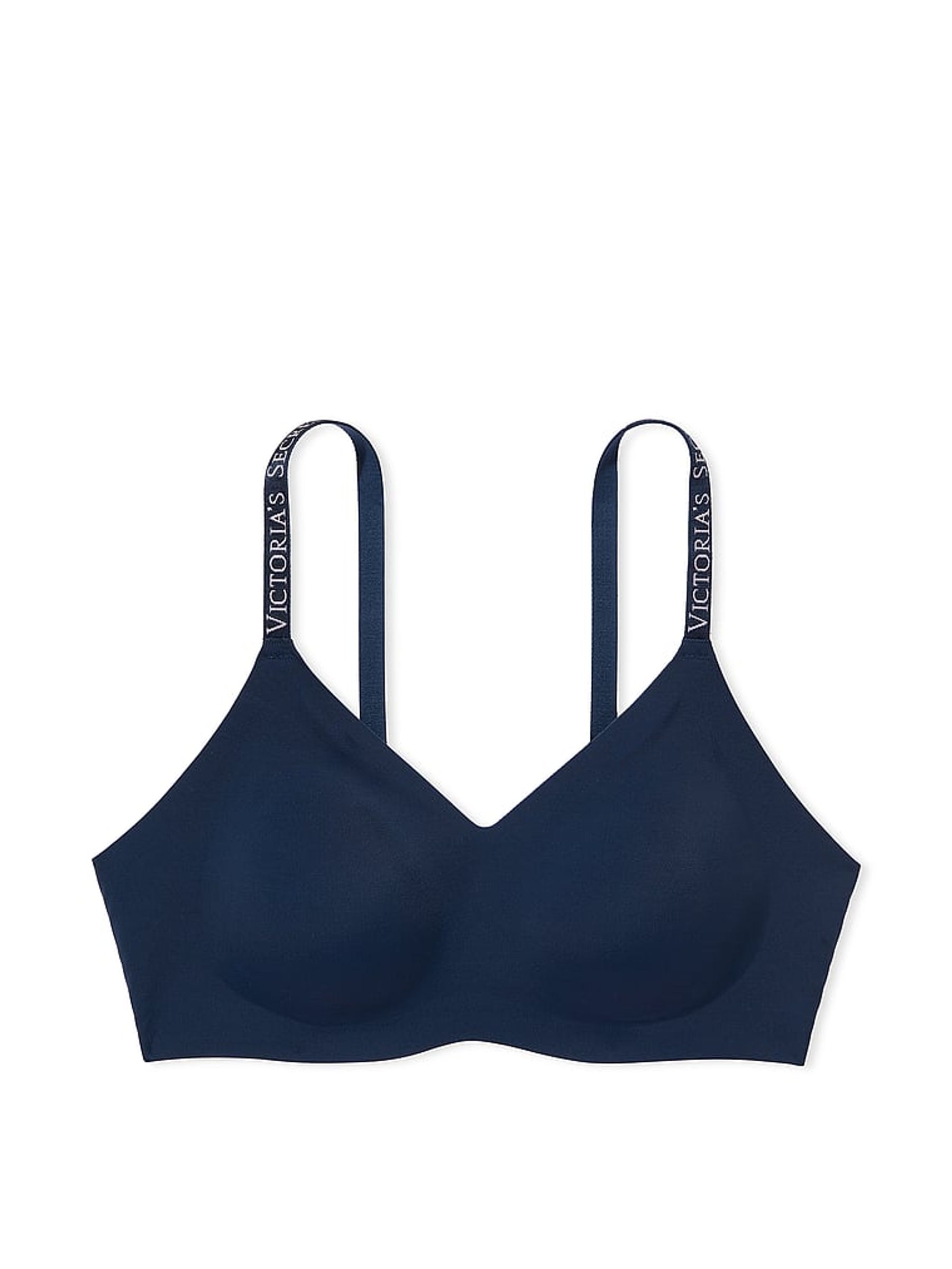 Noir Navy Blue Silicone Lightly Lined Lounge Bralette - Image 3 of 3