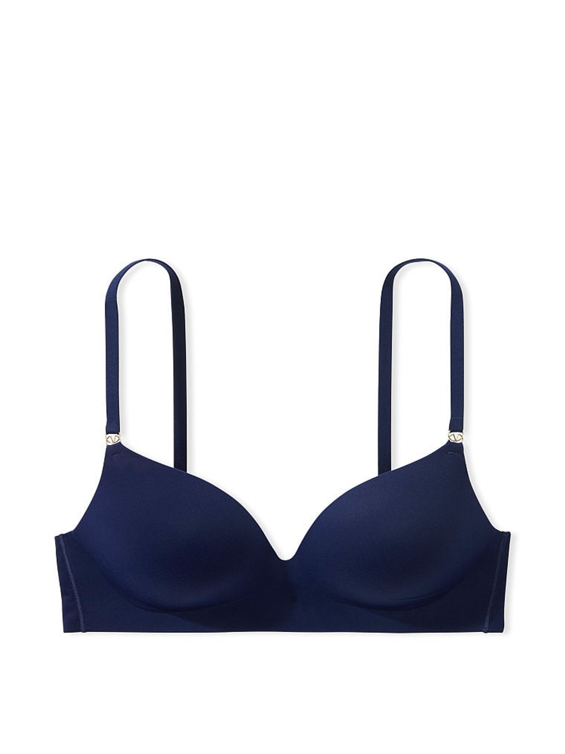 Ensign Navy Blue Smooth Non Wired Push Up Bra - Image 3 of 3