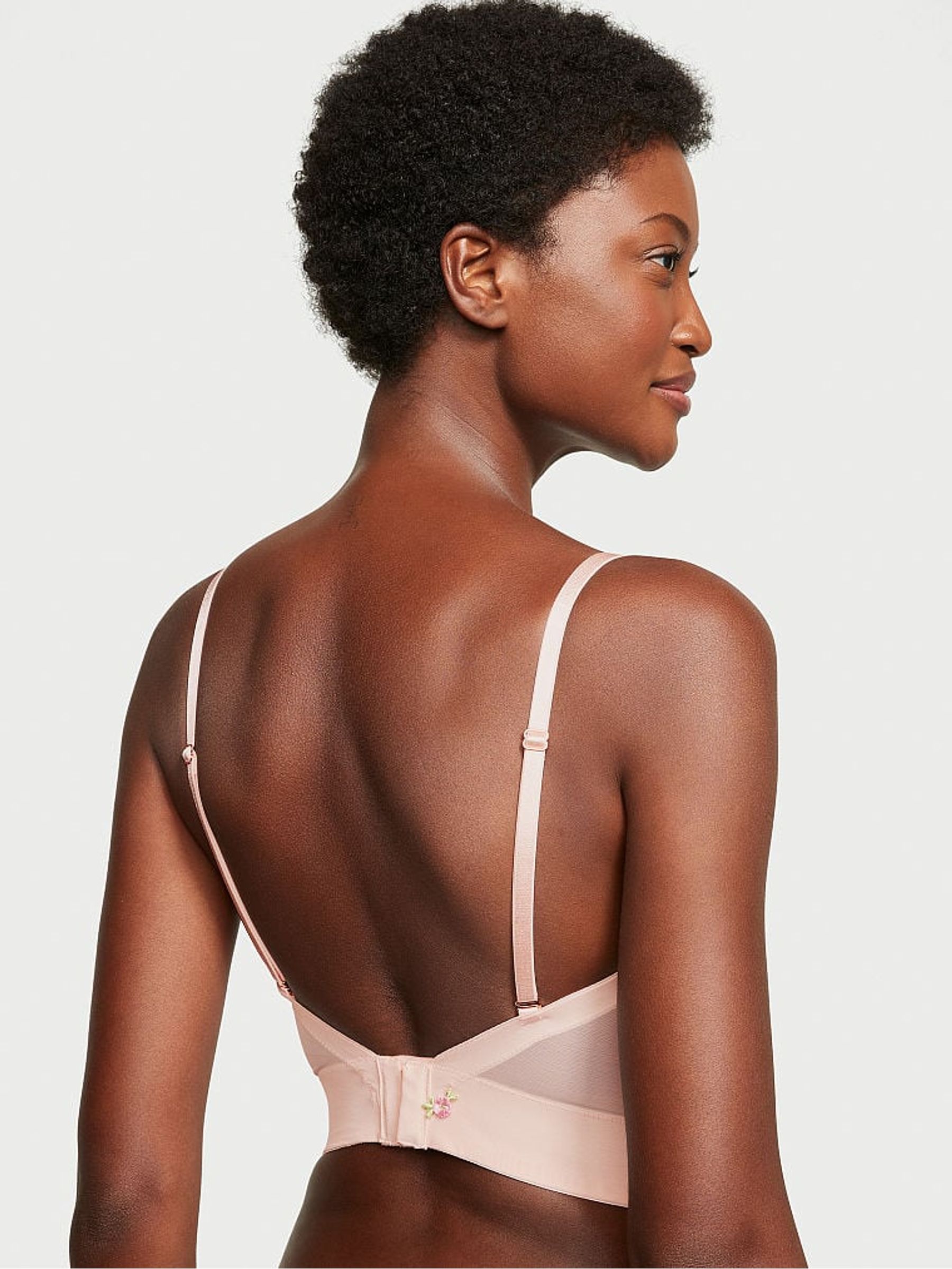 Rosebud Pink Corset Bra - Image 2 of 5