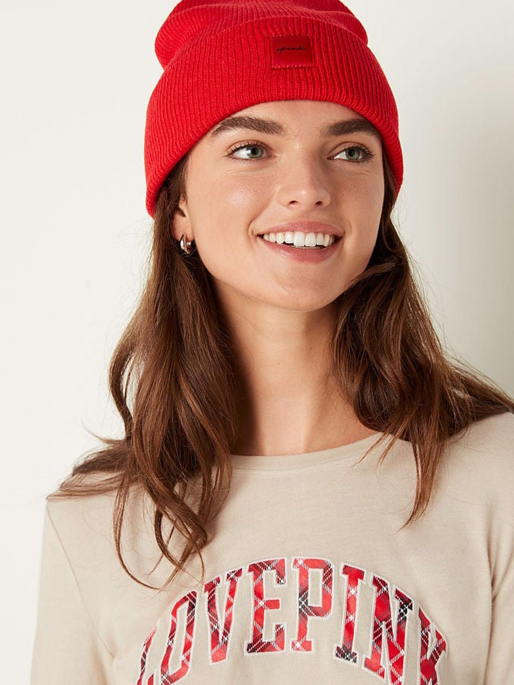 Red Pepper Rib Beanie Hat - Image 1 of 2
