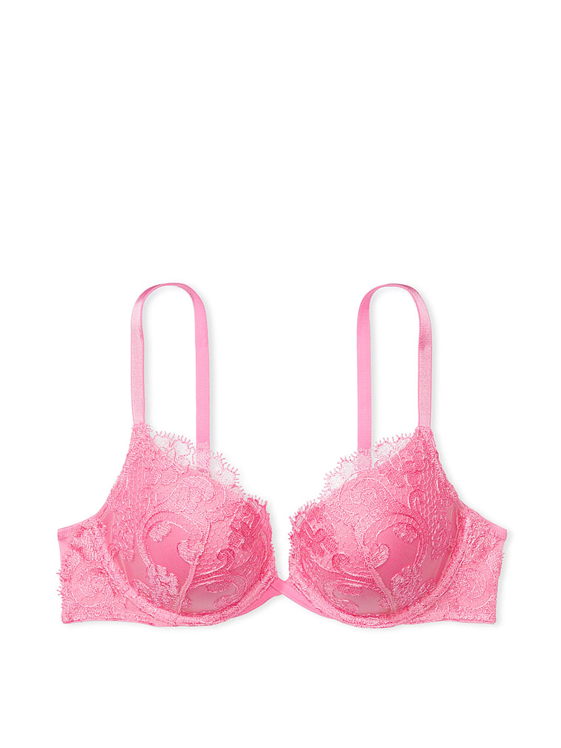 Pink Tickled Push Up Boho Floral Bra - Image 3 of 3