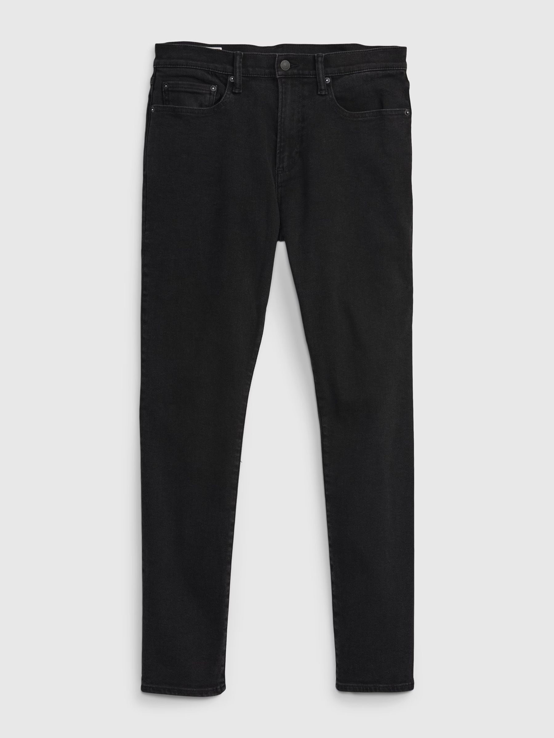 Black Skinny Comfort Stretch Jeans - Image 4 of 4