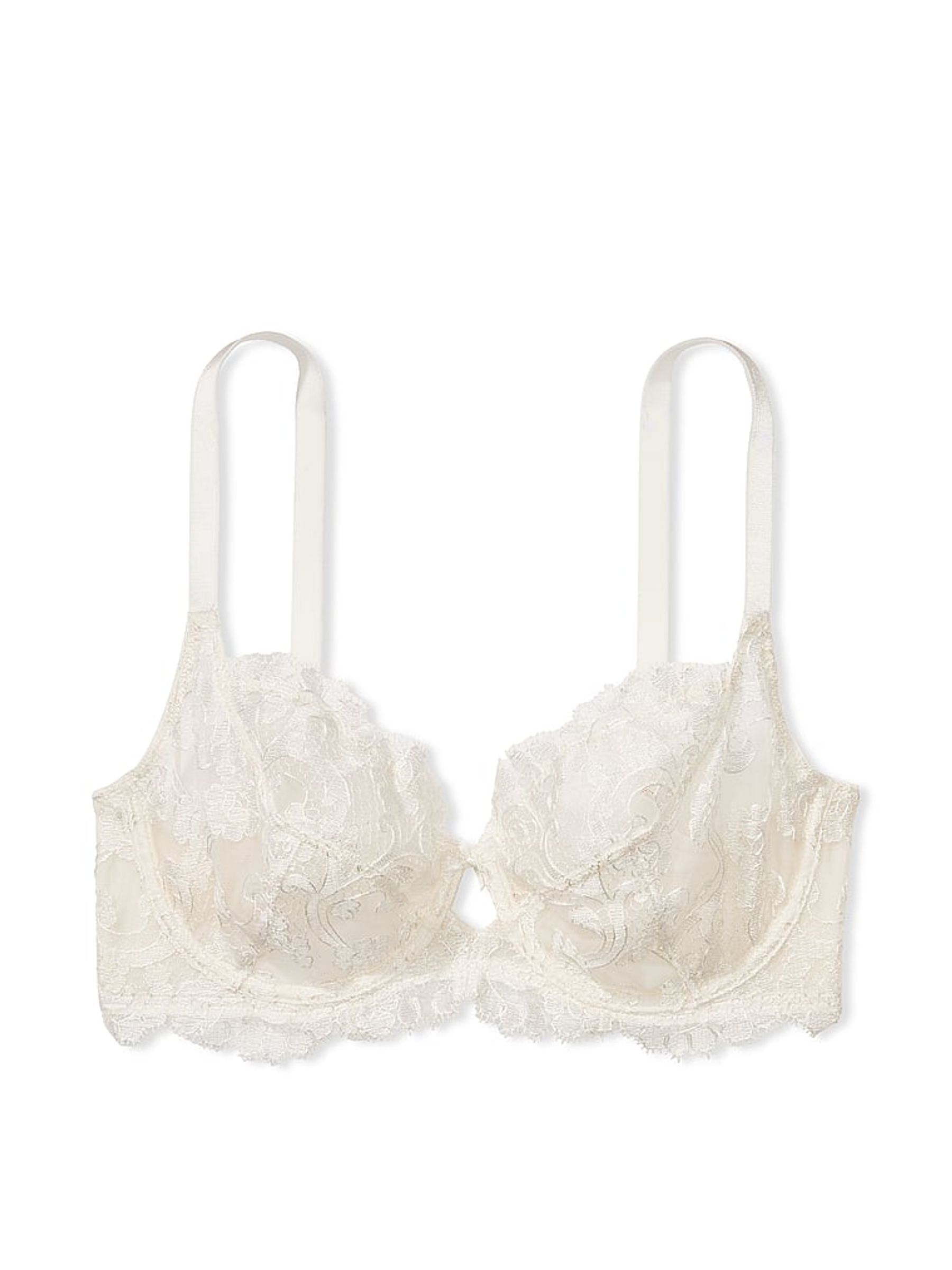 White Coconut Boho Floral Fuller Cup Boho Floral Bra - Image 4 of 4