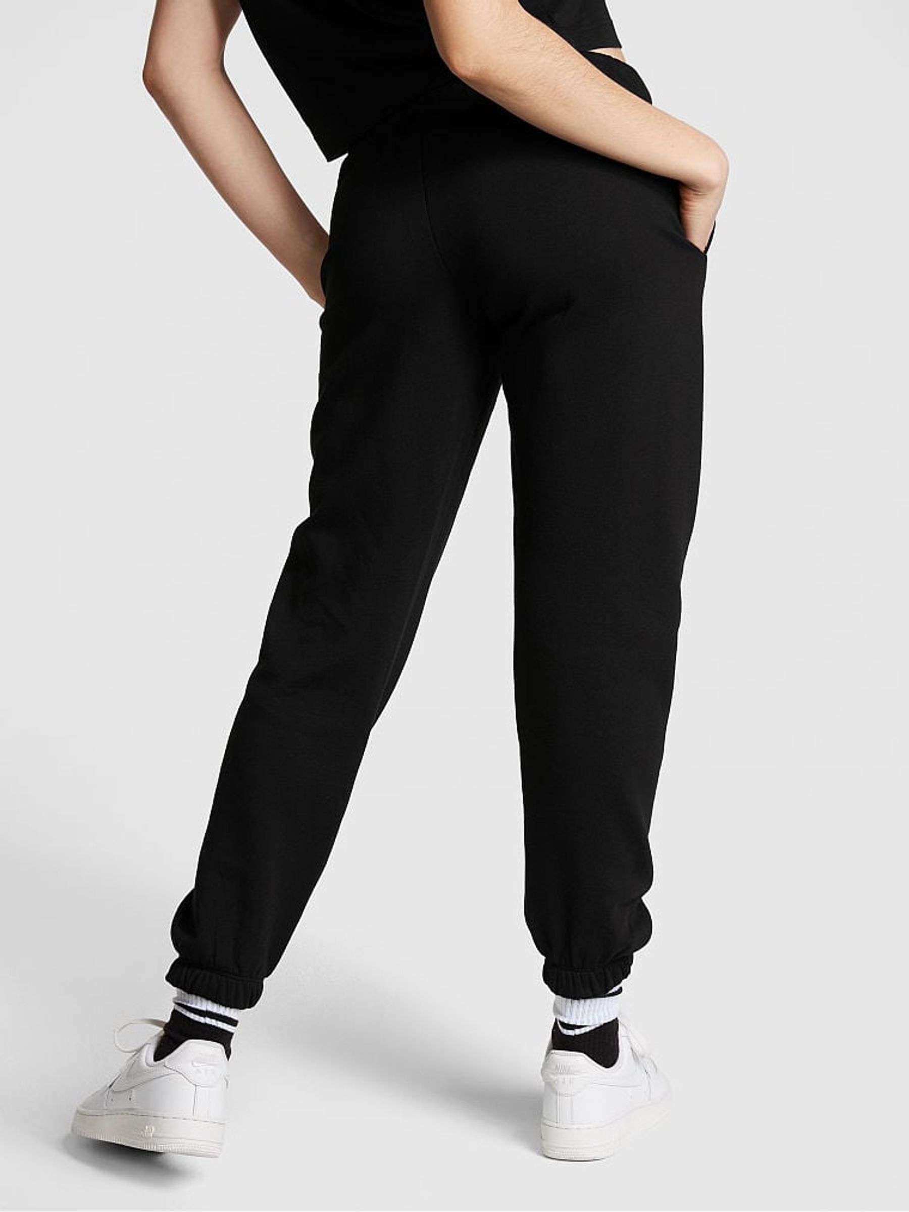 Pure Black Everyday Fleece Classic Joggers - Image 2 of 4