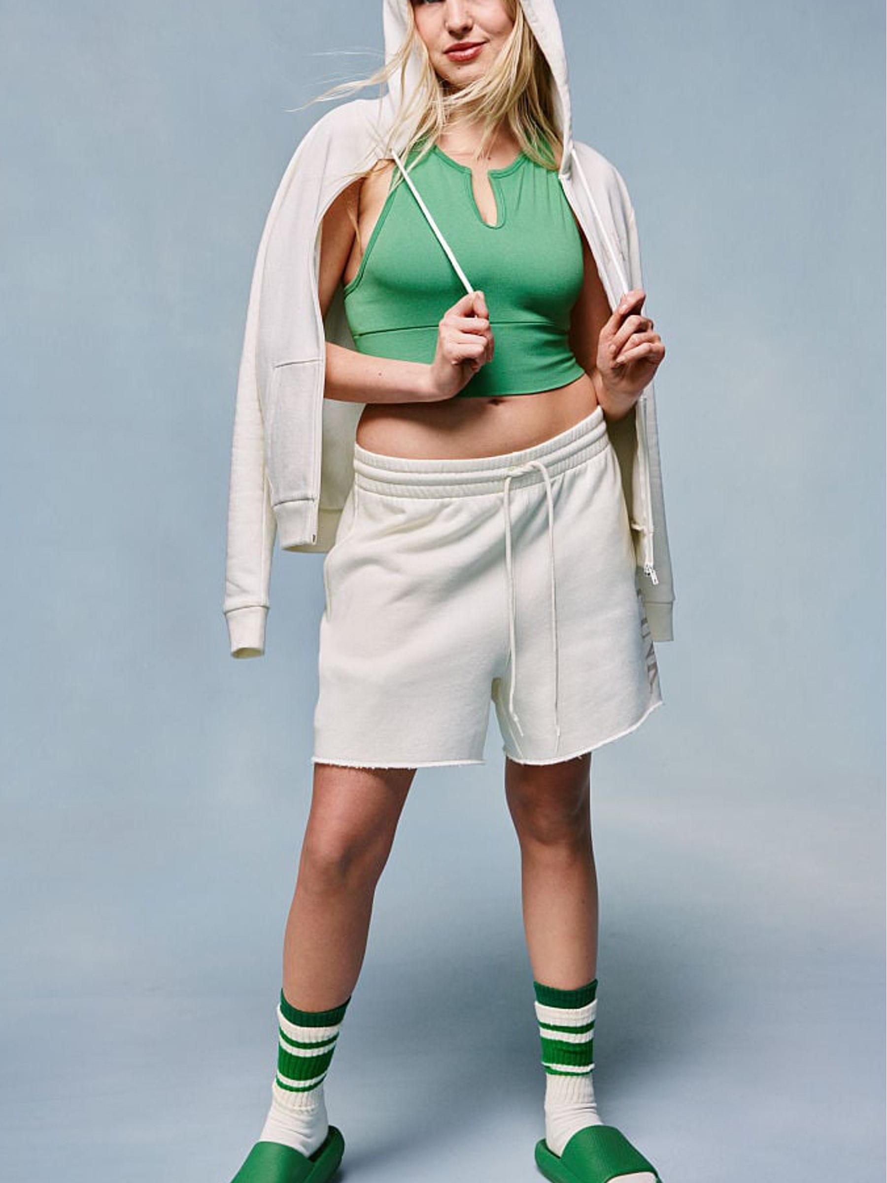 Cream Everyday Fleece Sweat Short - Image 3 of 4