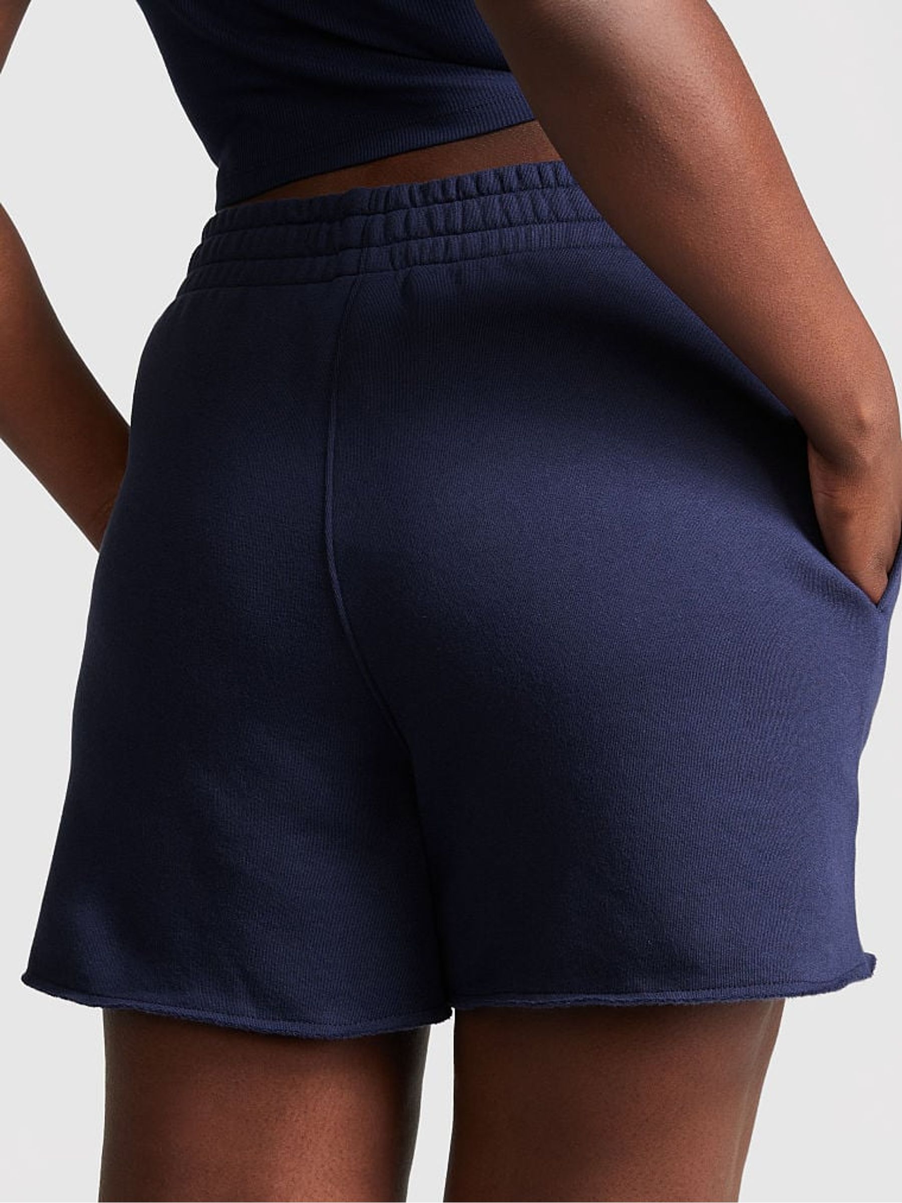 Midnight Navy Blue Everyday Fleece Sweat Short - Image 2 of 4
