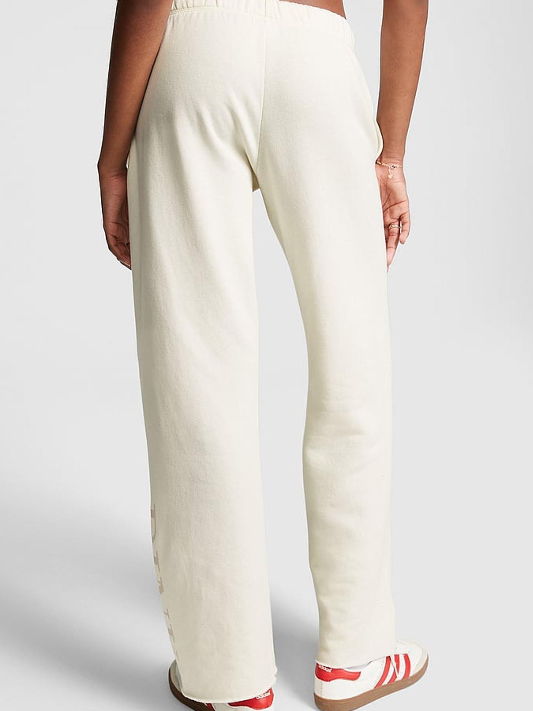 Cream Fleece Heritage Jogger - Image 2 of 3
