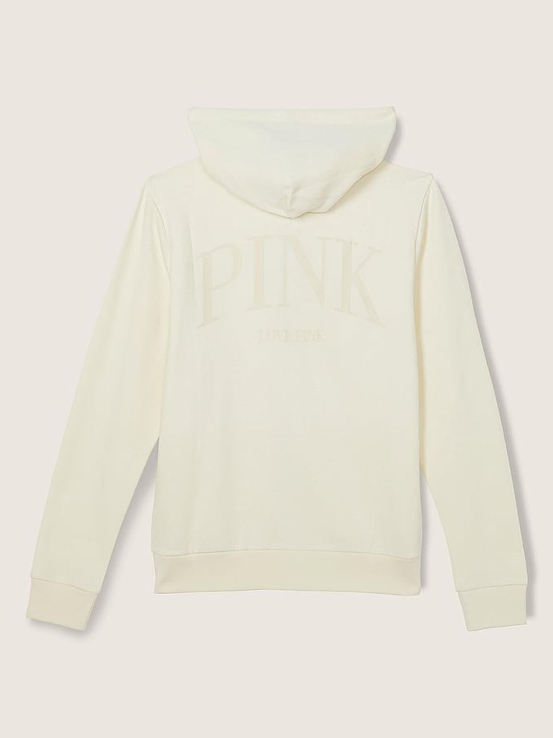 Cream Fleece ZipUp Everyday Hoodie - Image 5 of 5