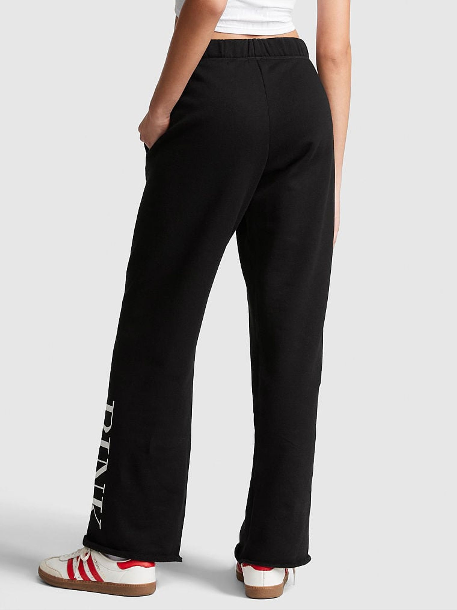 Pure Black Fleece Heritage Jogger - Image 2 of 4