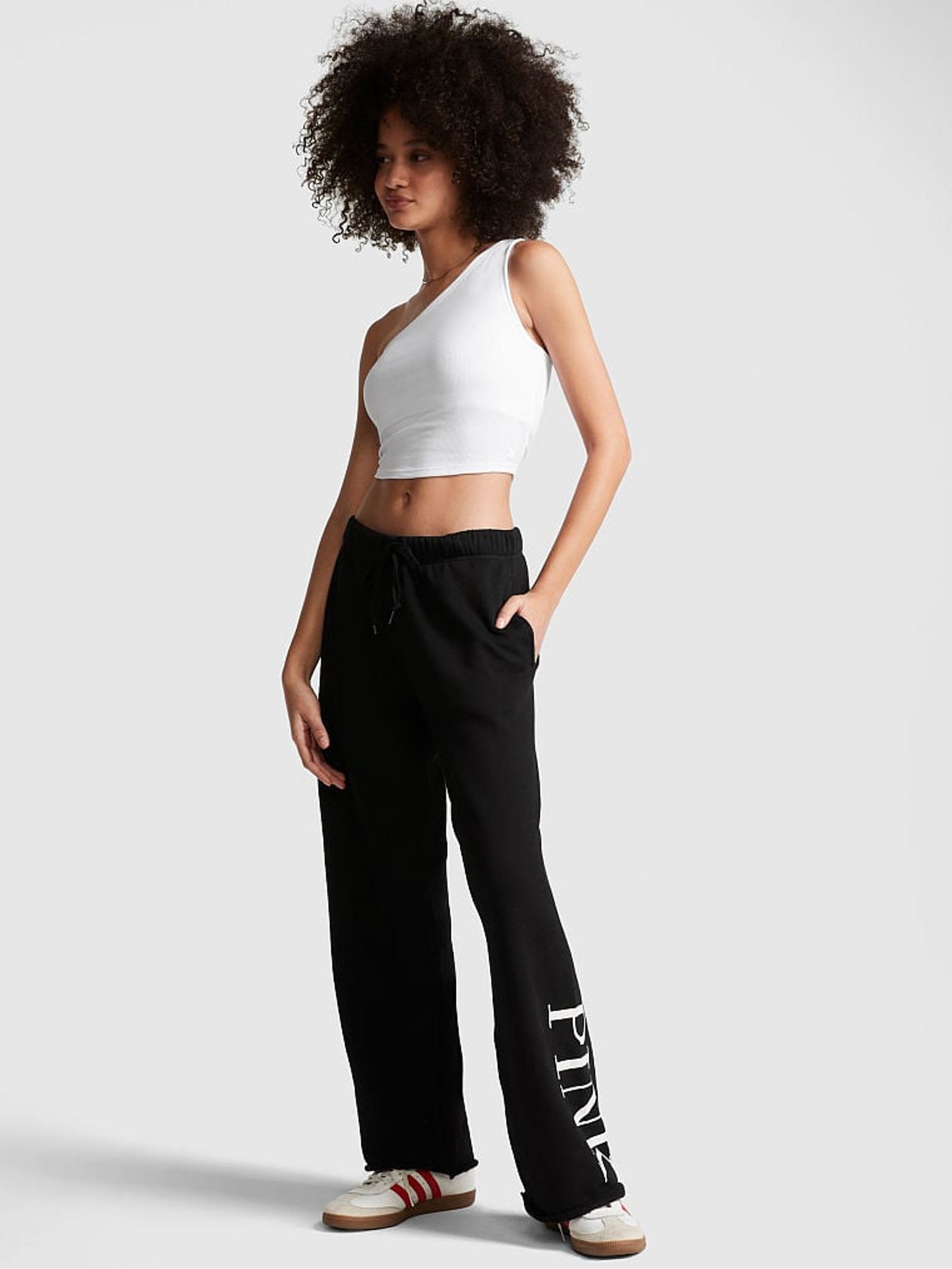 Pure Black Fleece Heritage Jogger - Image 3 of 4