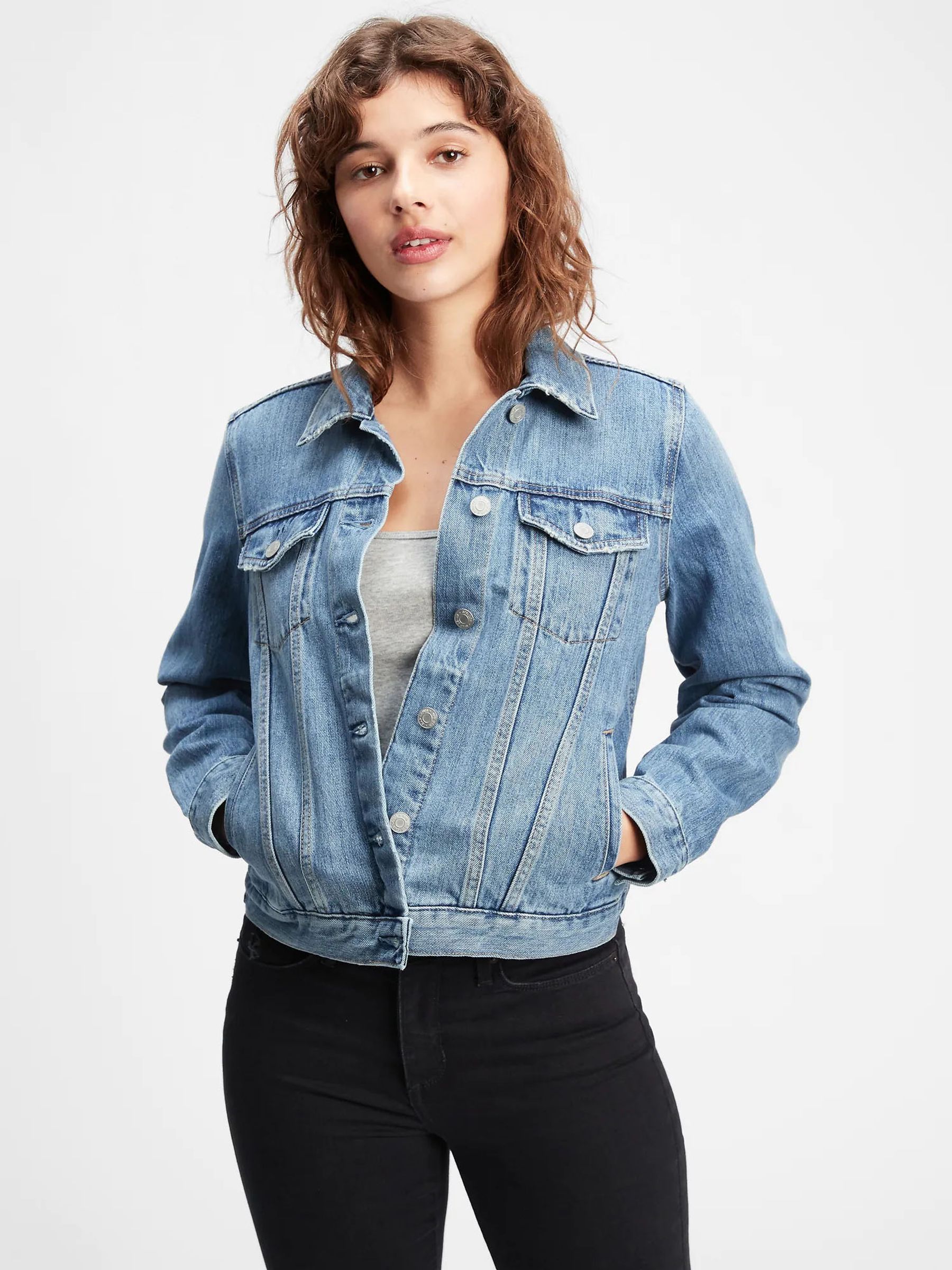 Blue Icon Denim Jacket - Image 1 of 4