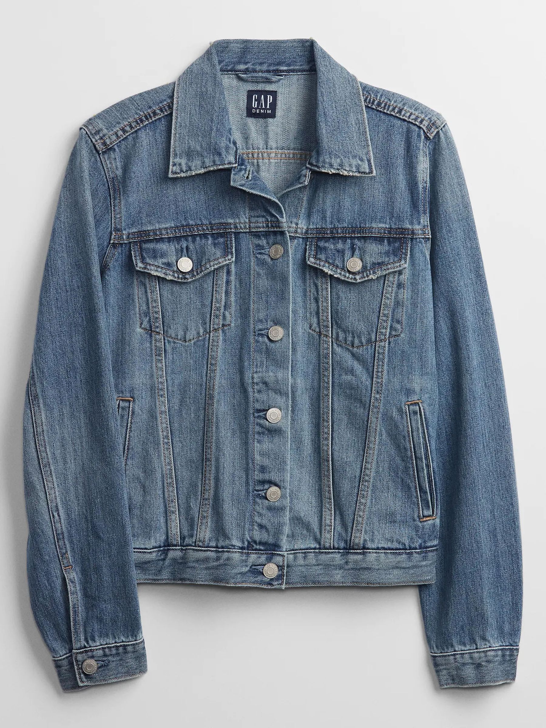 Blue Icon Denim Jacket - Image 3 of 4