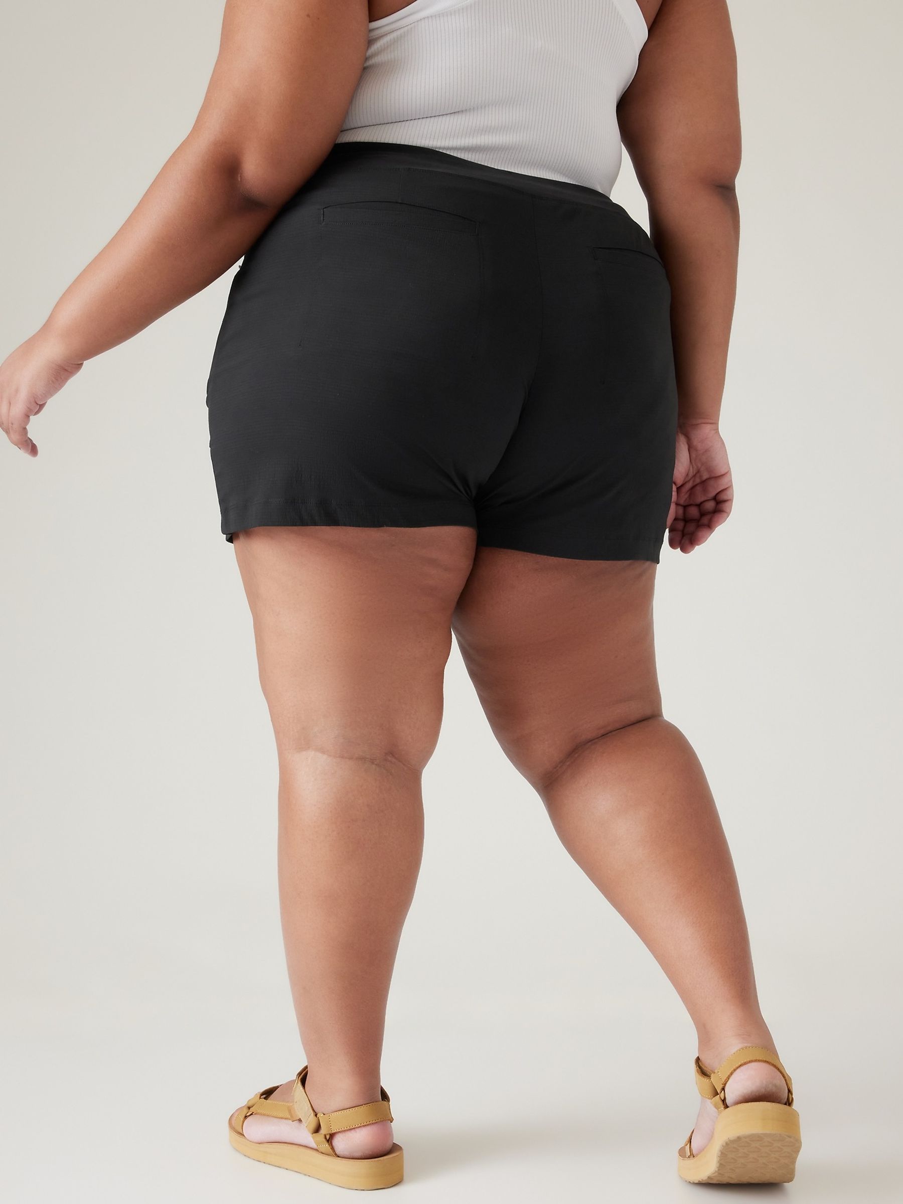 Athleta Black Trekkie North Shorts - Image 2 of 5