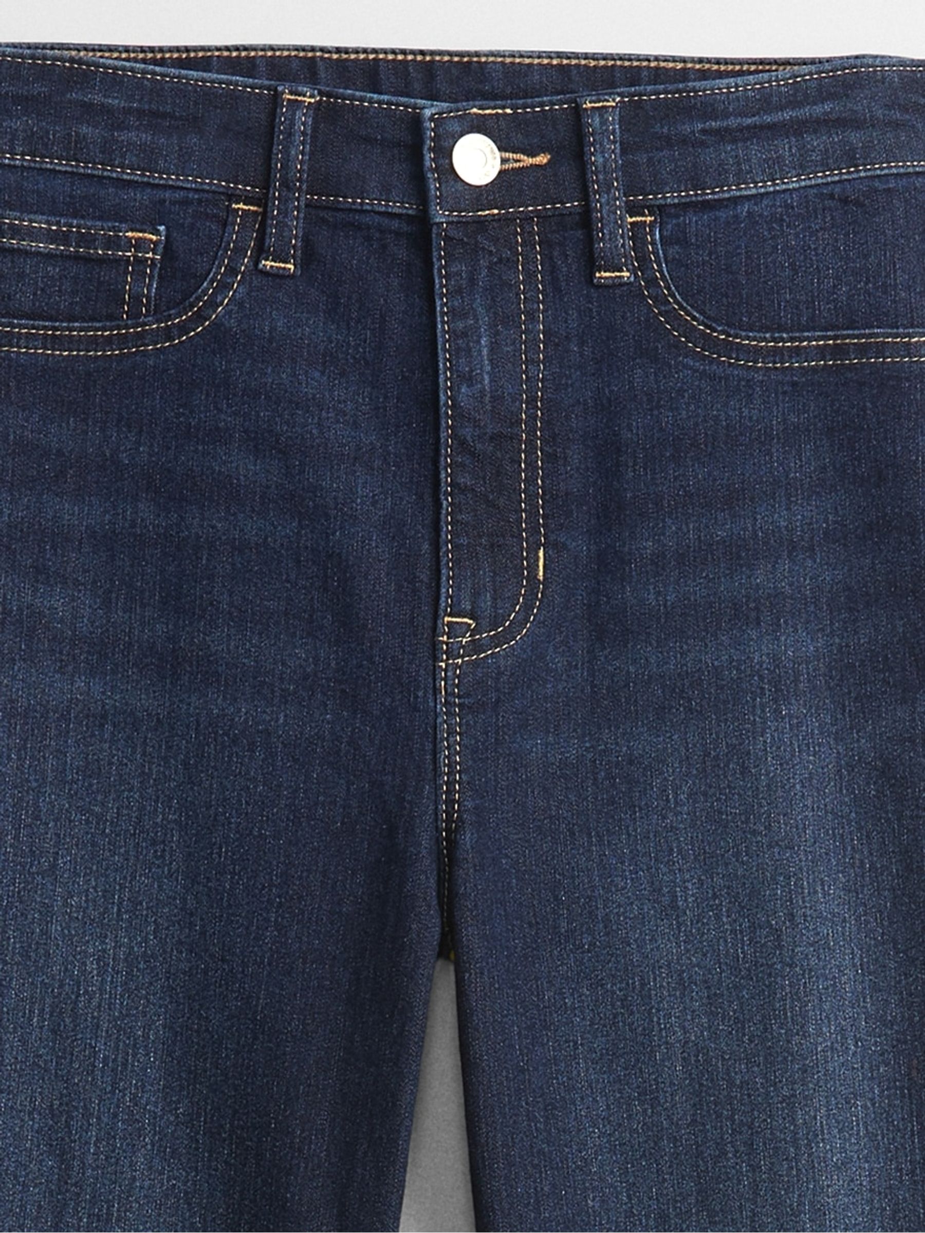 Dark Blue High Waisted Stretch Jeggings - Image 8 of 8