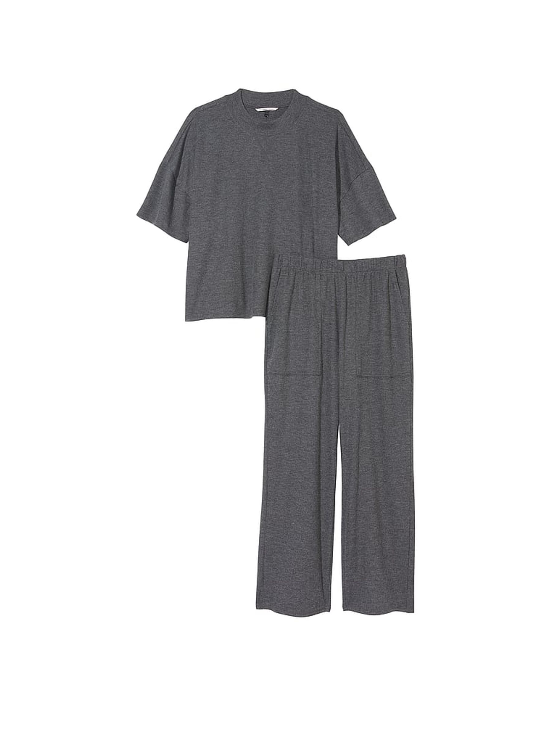 Pure Black Long Pyjamas - Image 3 of 3