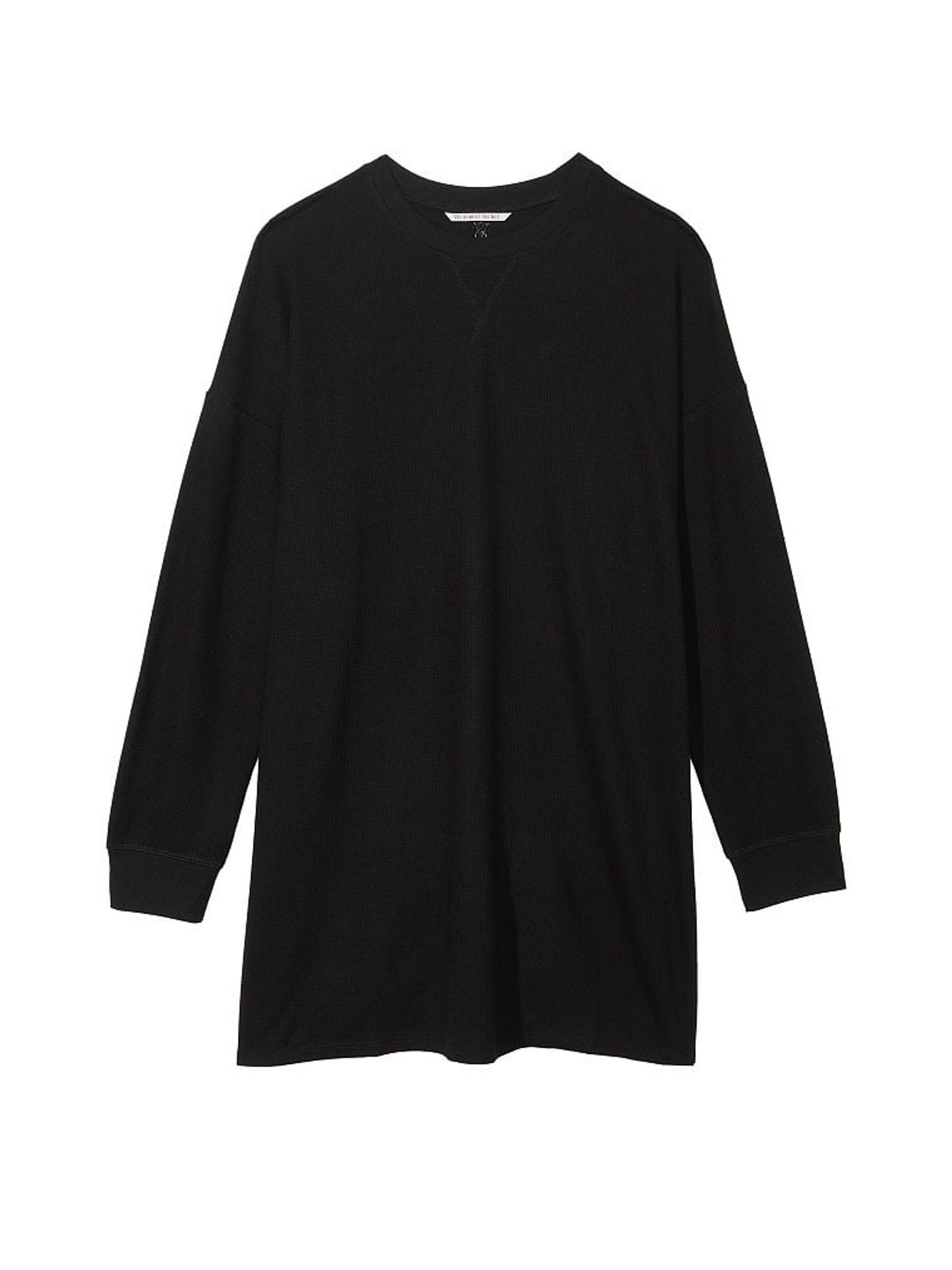 Black Waffle Nightie - Image 3 of 3