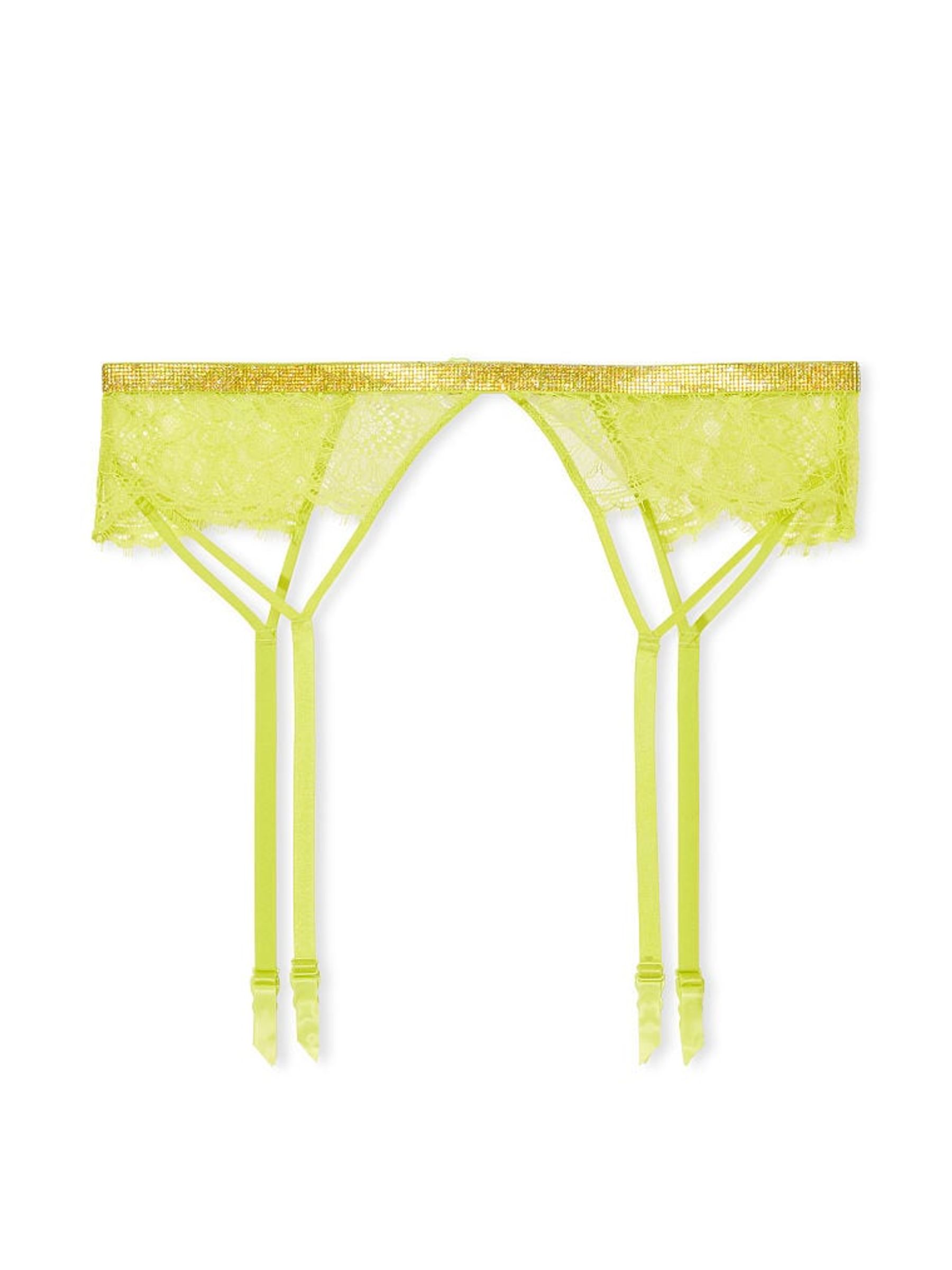 Limelight Green Shine Strap Smooth Suspenders - Image 3 of 4