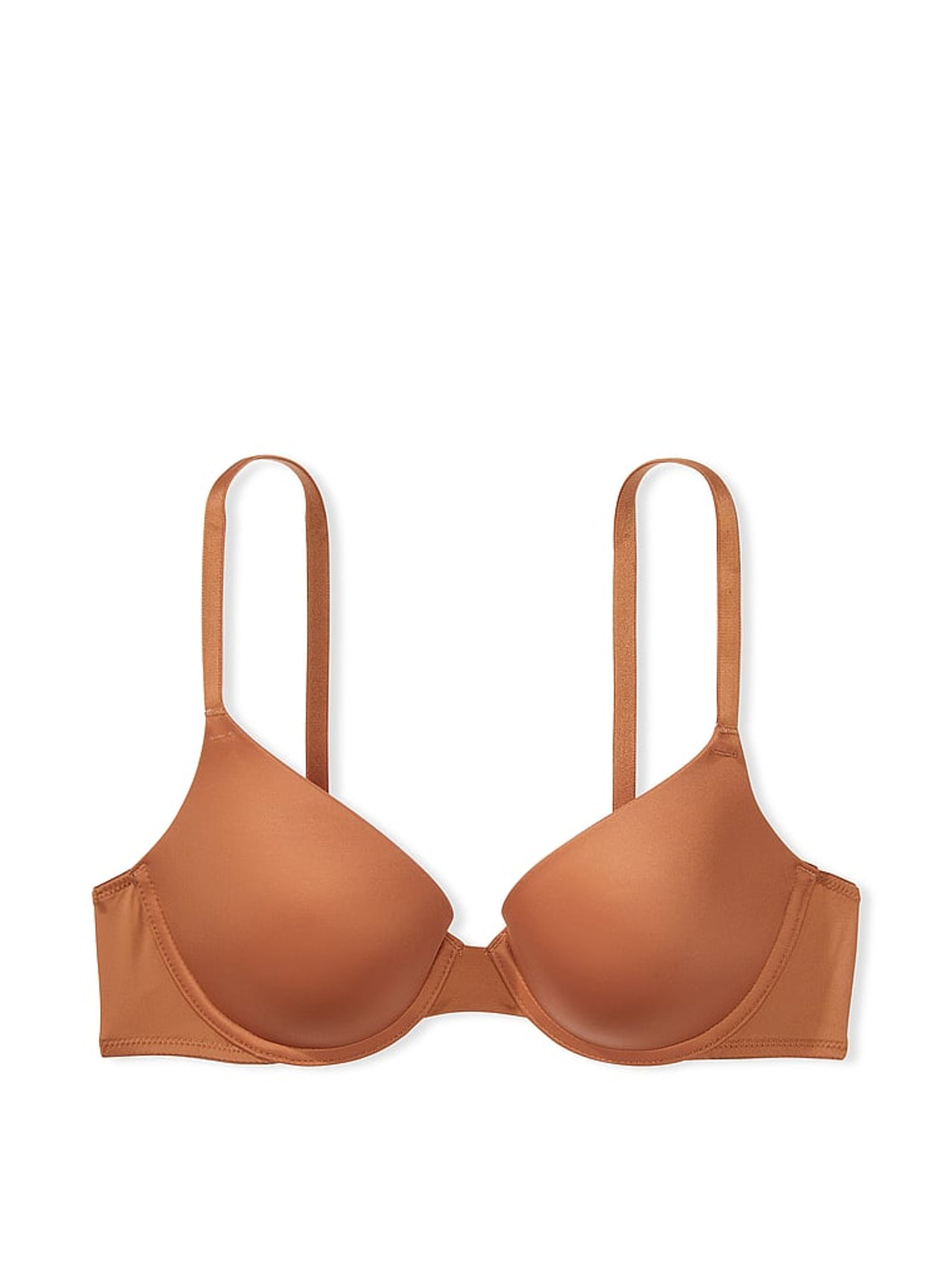 Nude Caramel Push Up Smooth Push Up T-Shirt Bra - Image 1 of 1