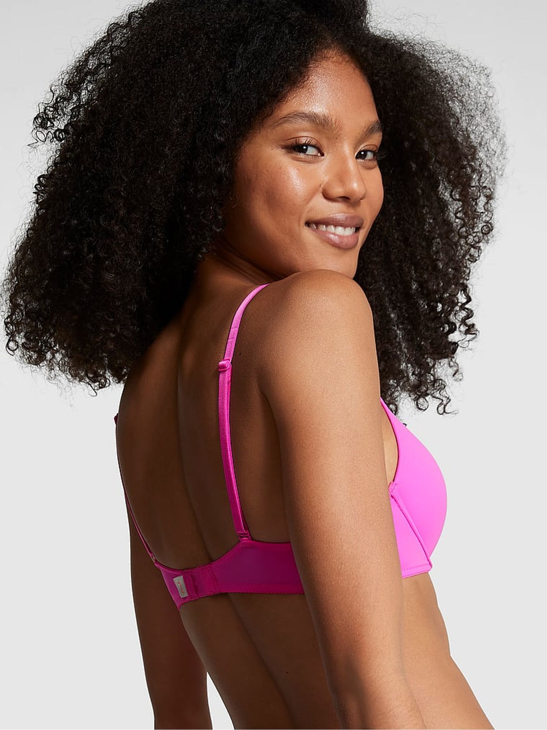 Pink Berry Smooth Push Up Bra - Image 2 of 4