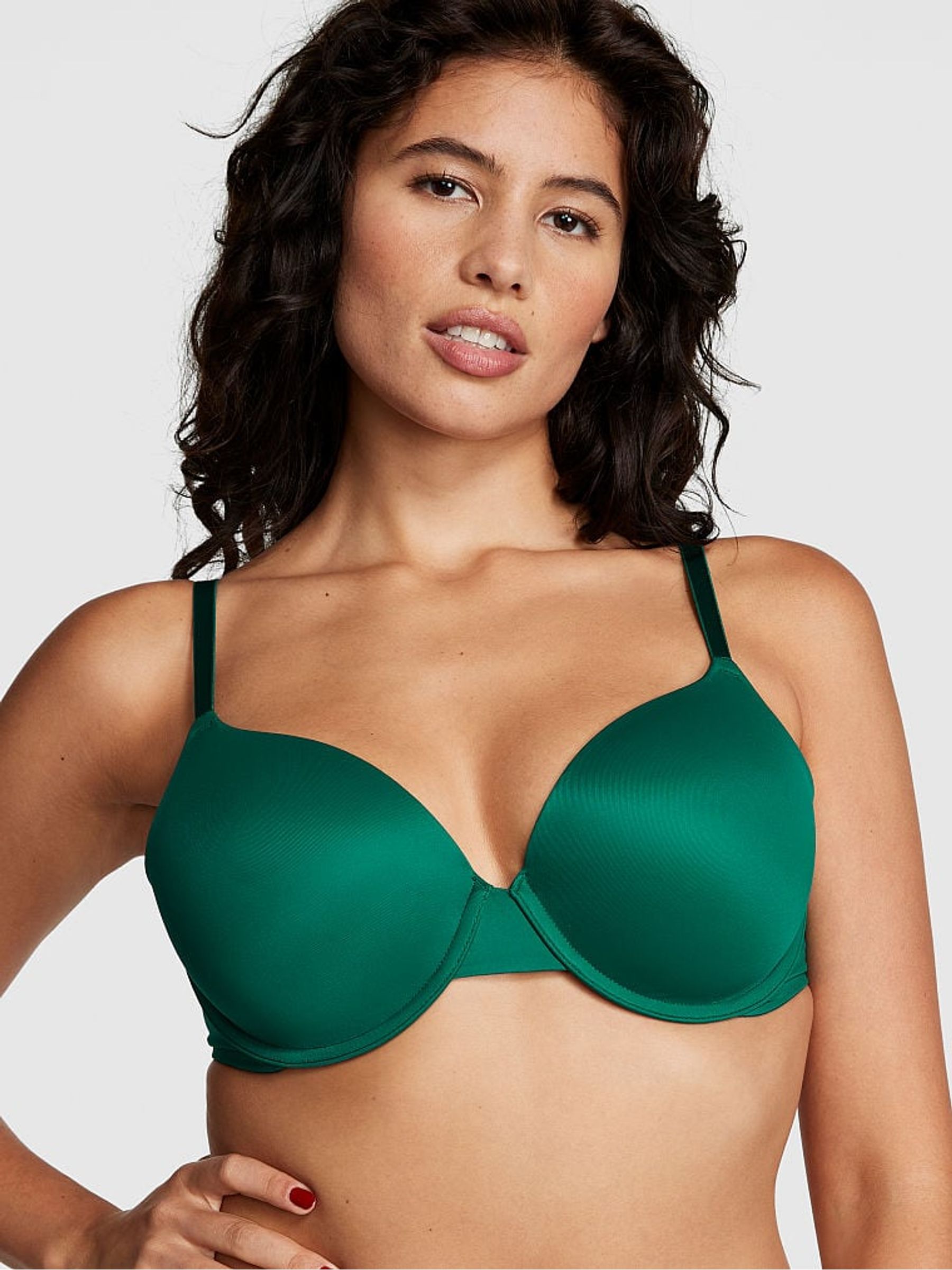 Garnet Green Smooth Lightly Lined Bra - Image 1 of 4
