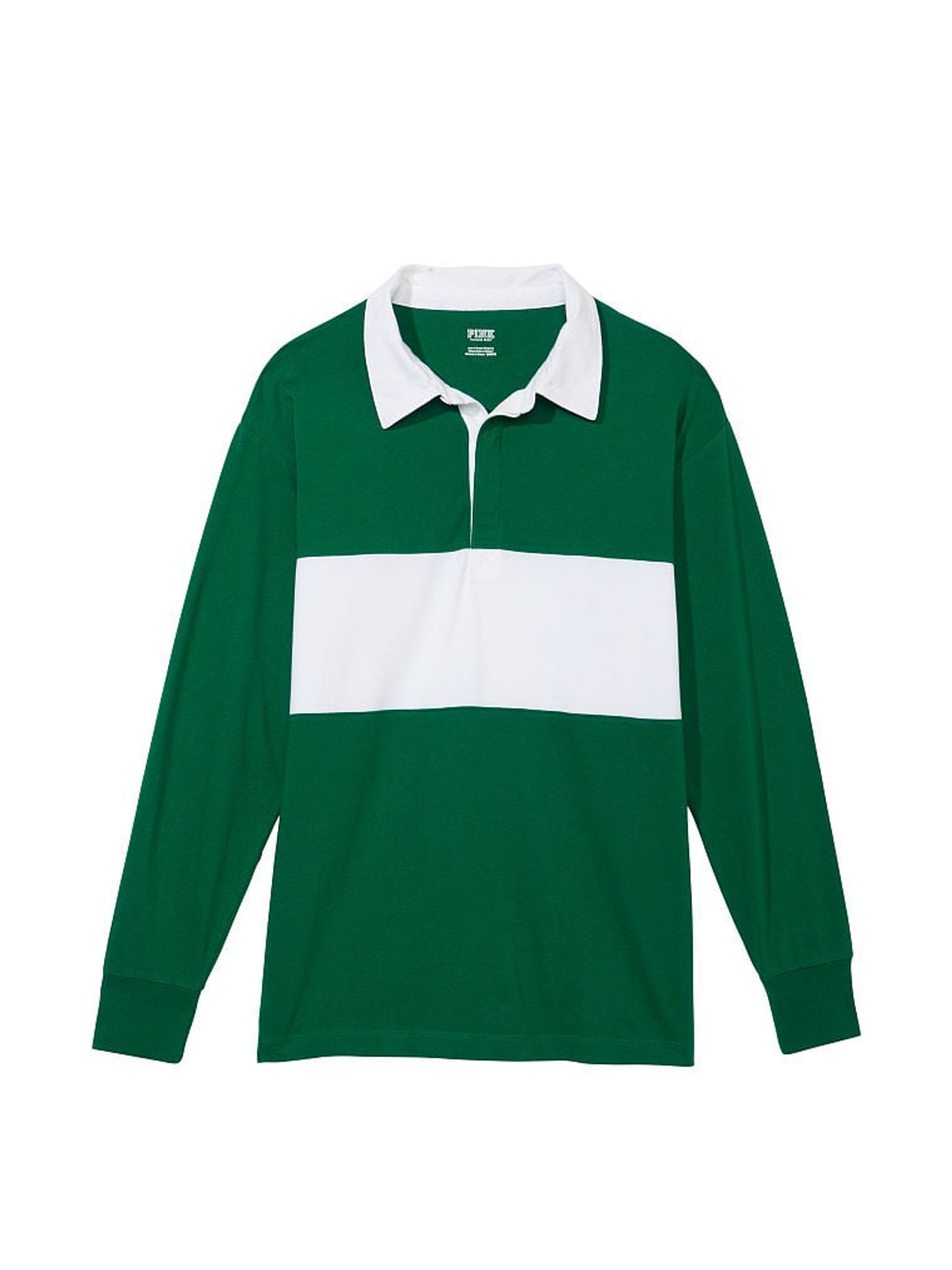 Garnet Green Long Sleeve Rugby T-Shirt - Image 3 of 3