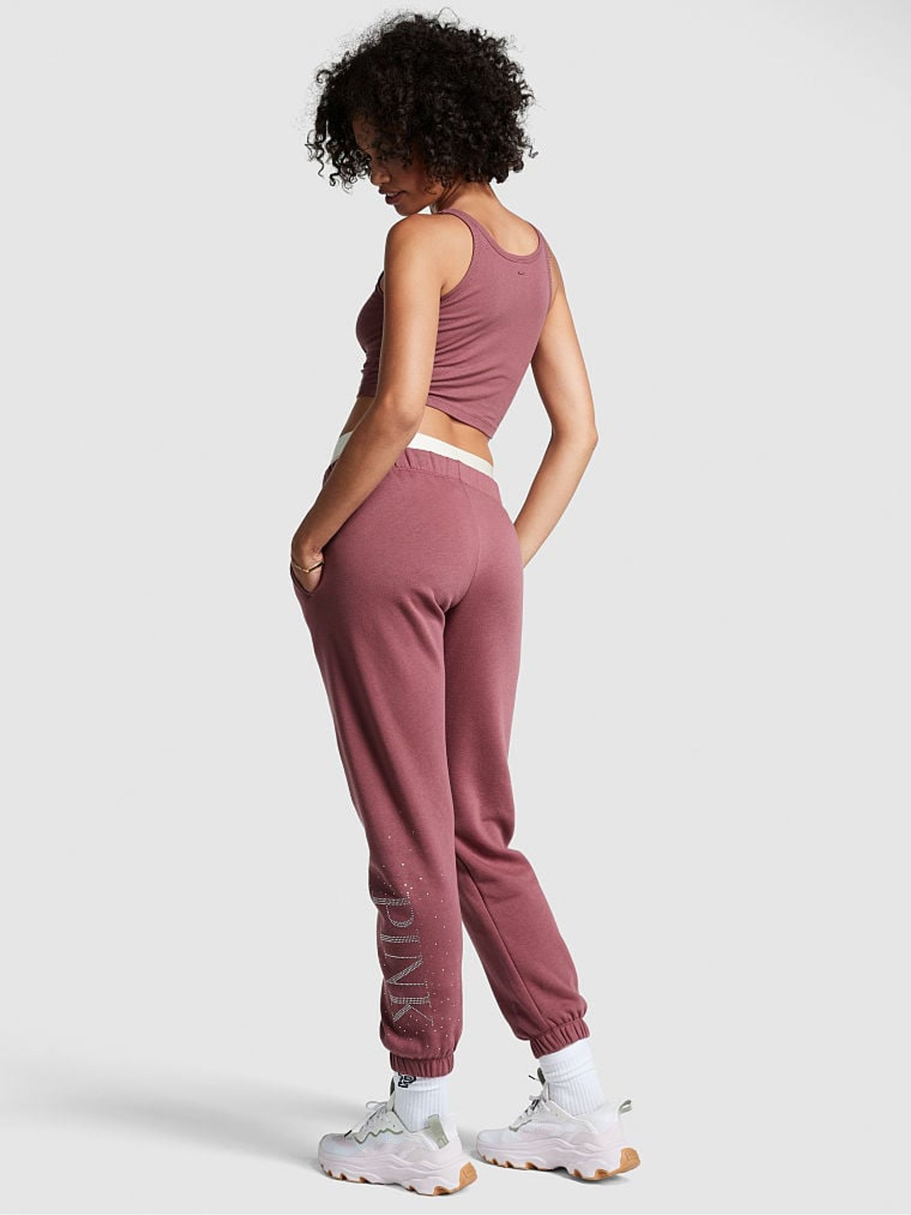 Morning Rose Pink Shine Everyday Fleece Classic Joggers - Image 2 of 3